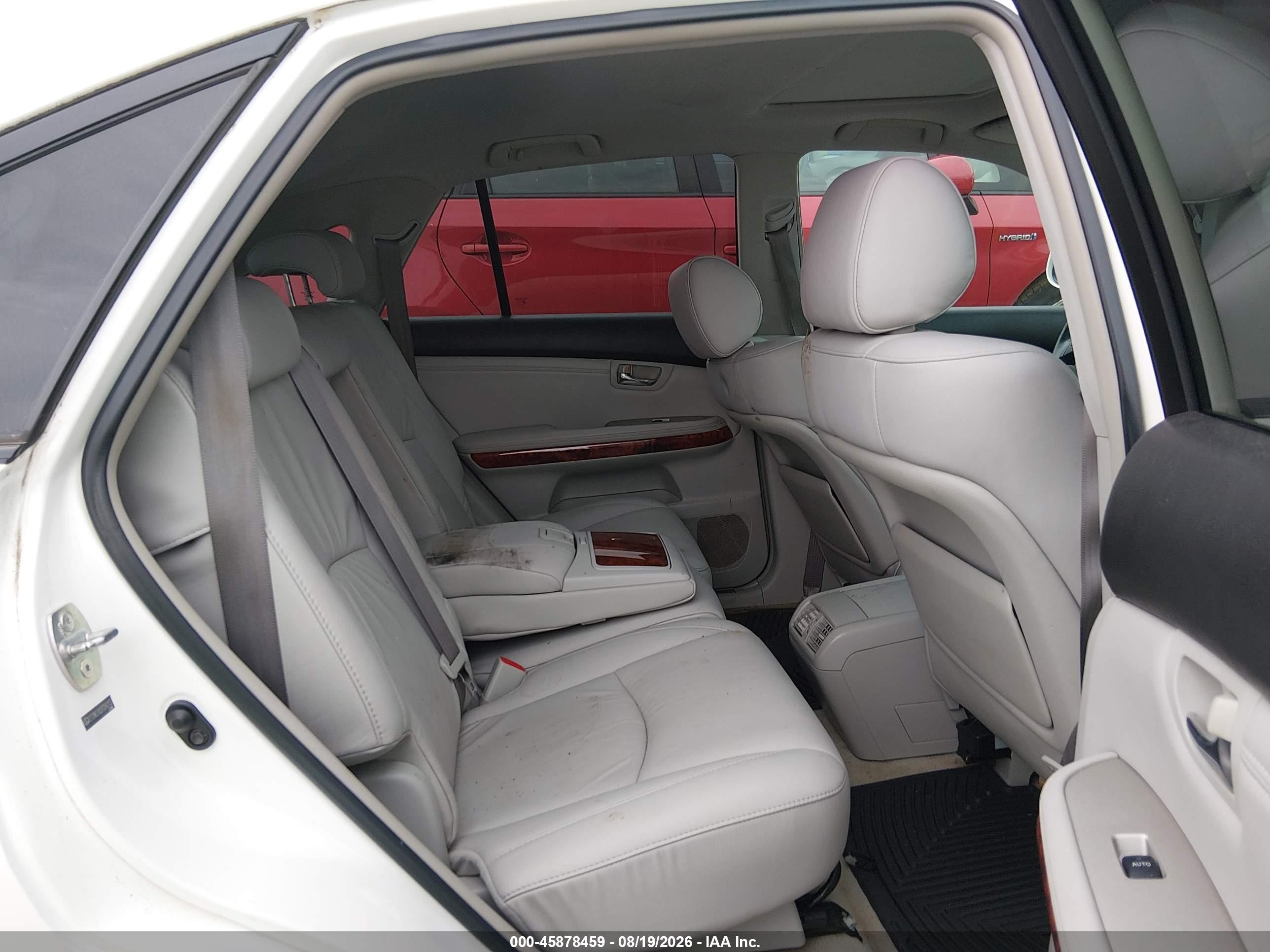 2007 Lexus Rx 350 White vin: 2T2HK31U27C042133