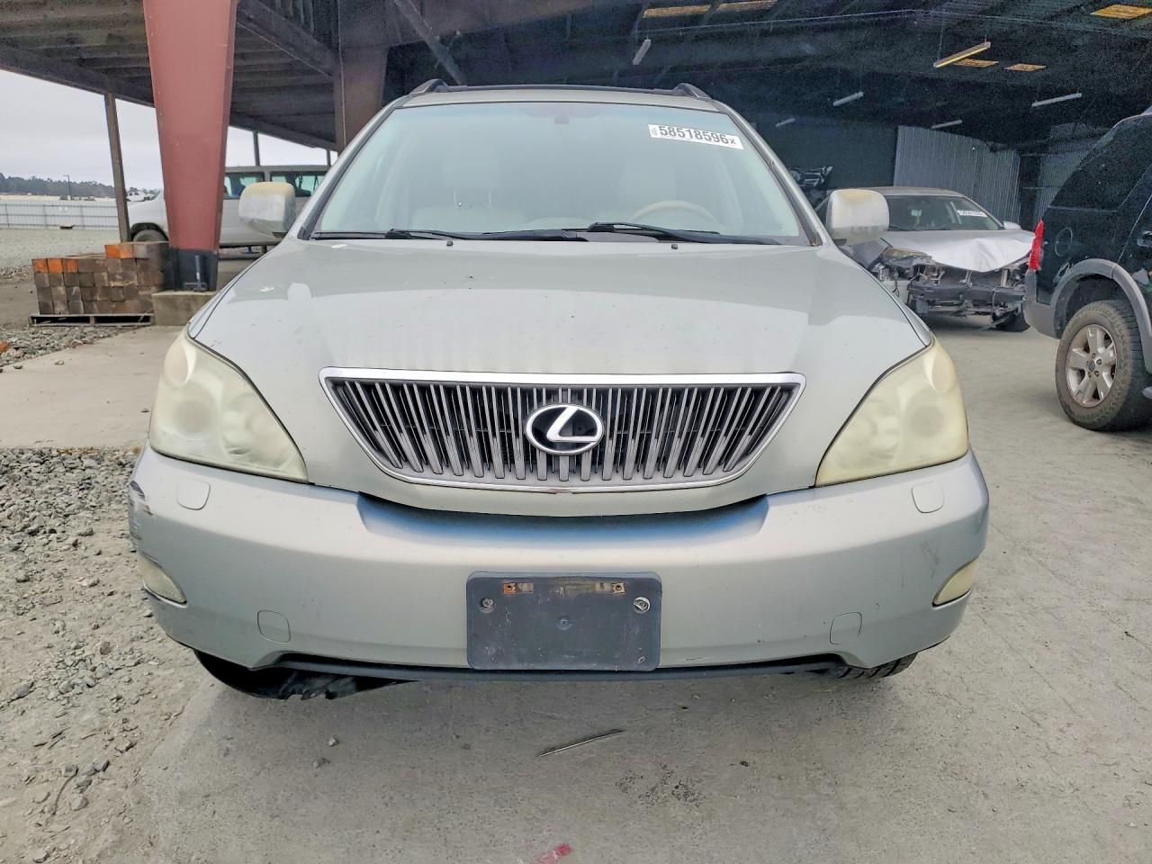2007 Lexus Rx 350 Silver vin: 2T2HK31U27C044528