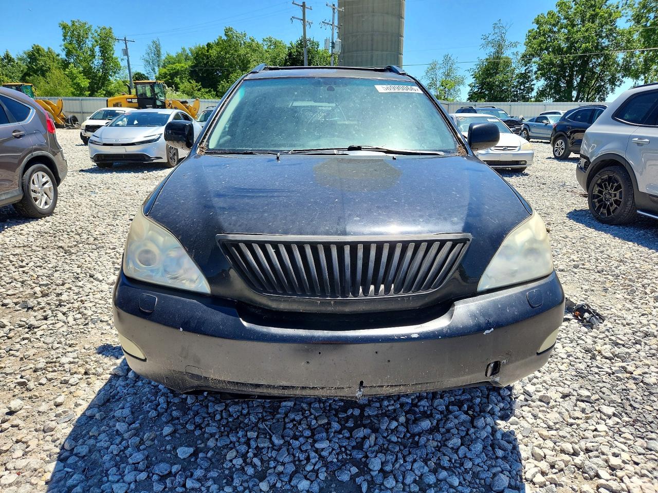 2008 Lexus Rx 350 Black vin: 2T2HK31U28C049066