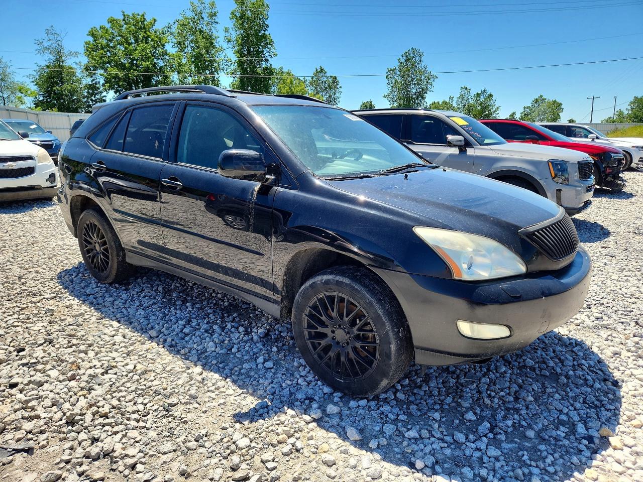 2008 Lexus Rx 350 Black vin: 2T2HK31U28C049066