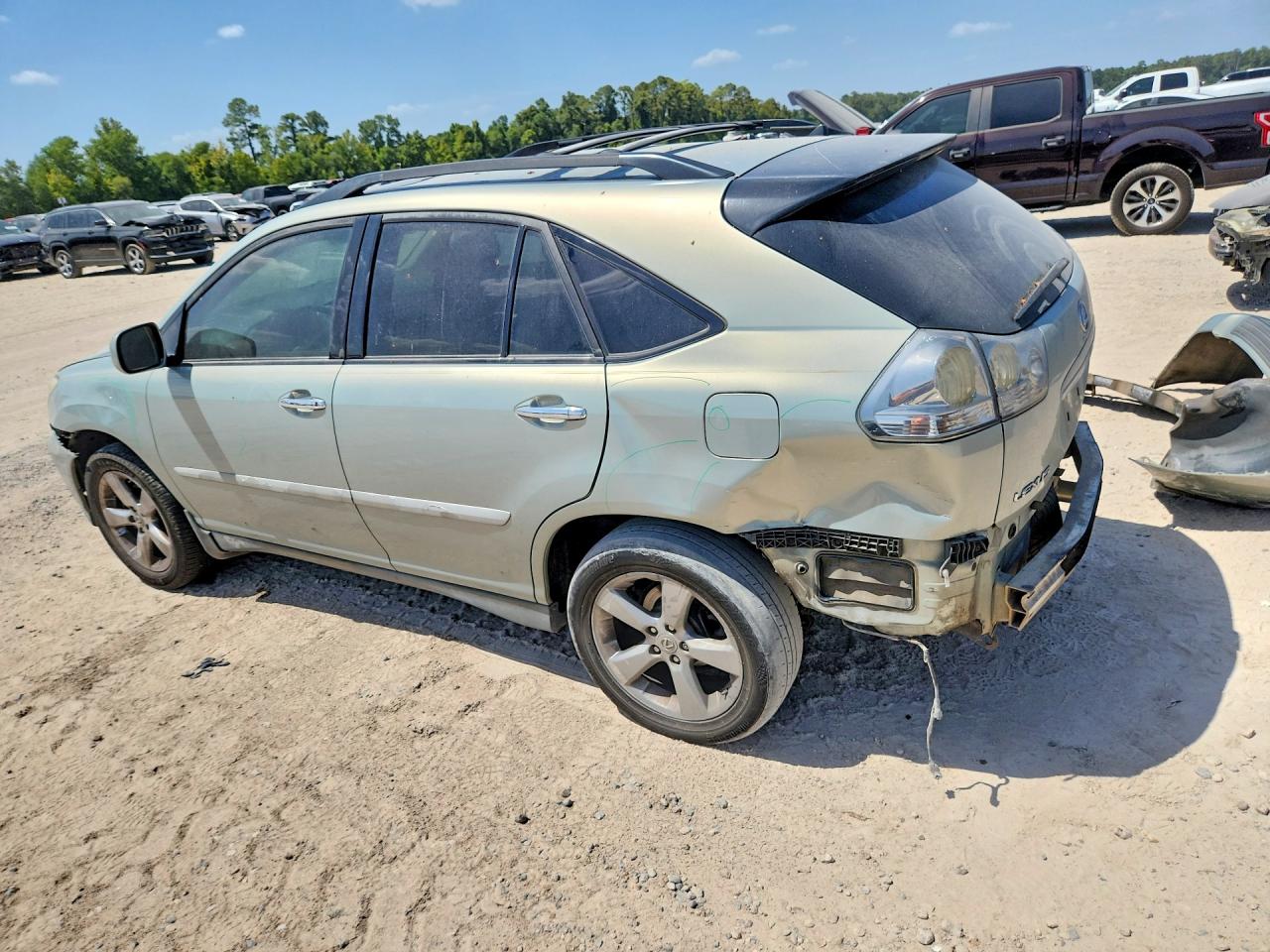 2008 Lexus Rx 350 Turquoise vin: 2T2HK31U28C050864