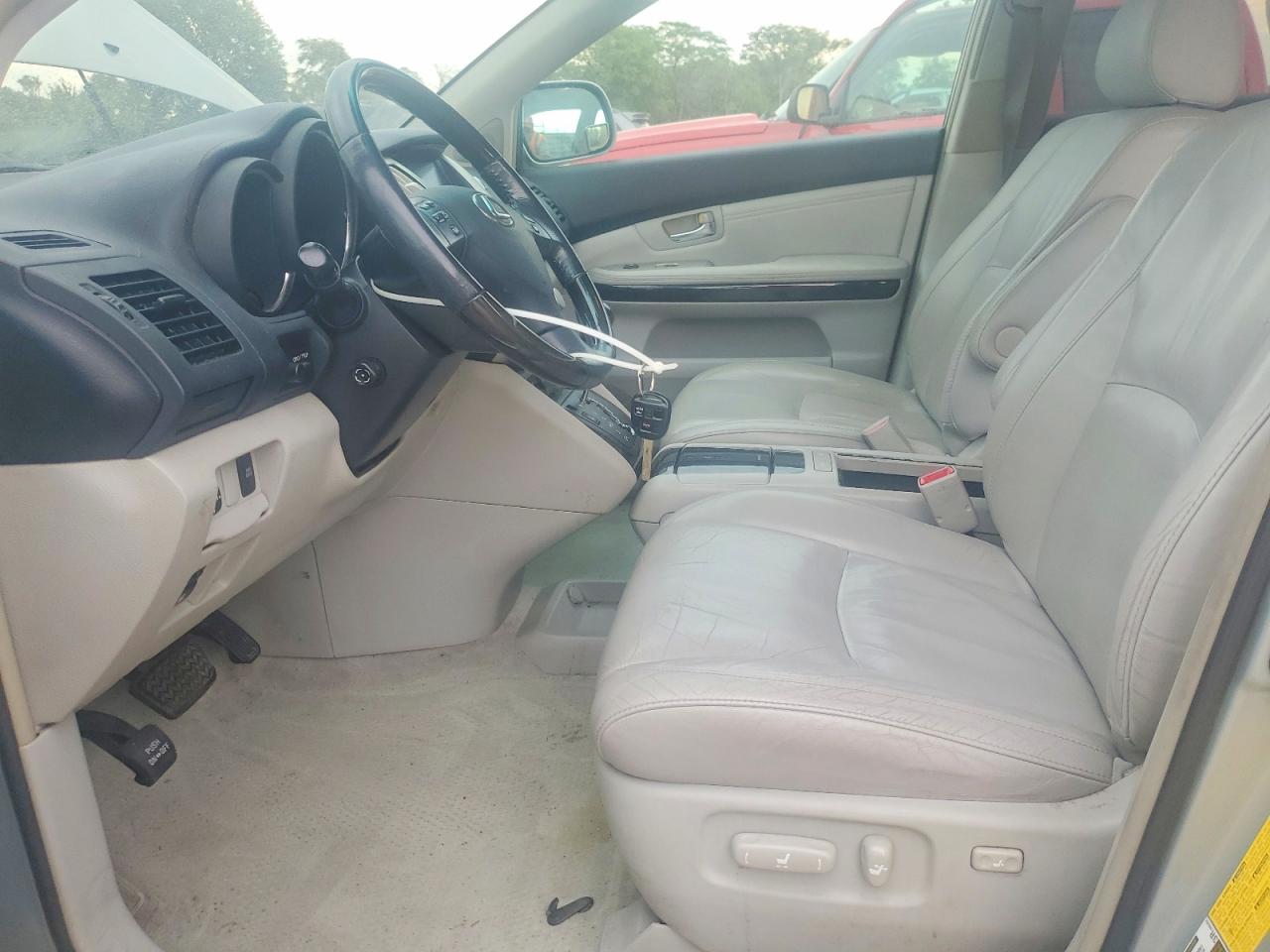 2008 Lexus Rx 350 Silver vin: 2T2HK31U28C054350