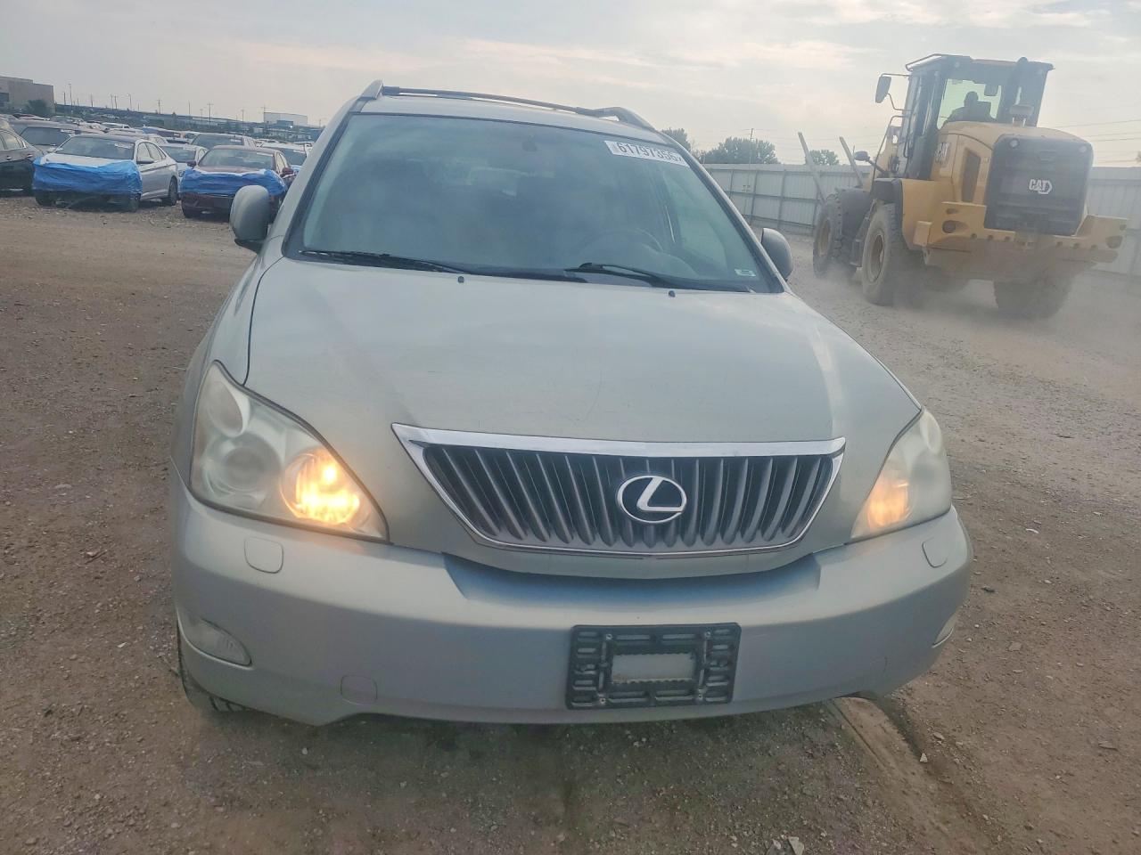 2008 Lexus Rx 350 Silver vin: 2T2HK31U28C054350