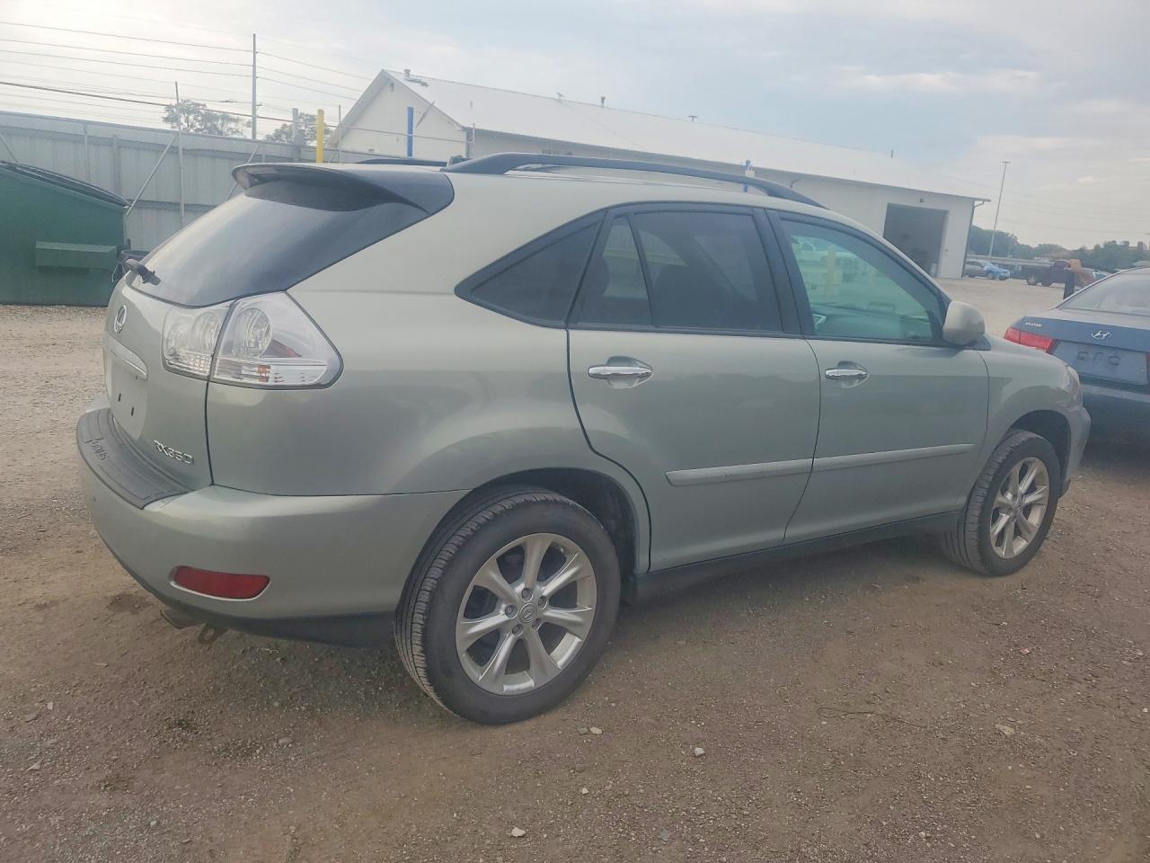 2008 Lexus Rx 350 Silver vin: 2T2HK31U28C054350