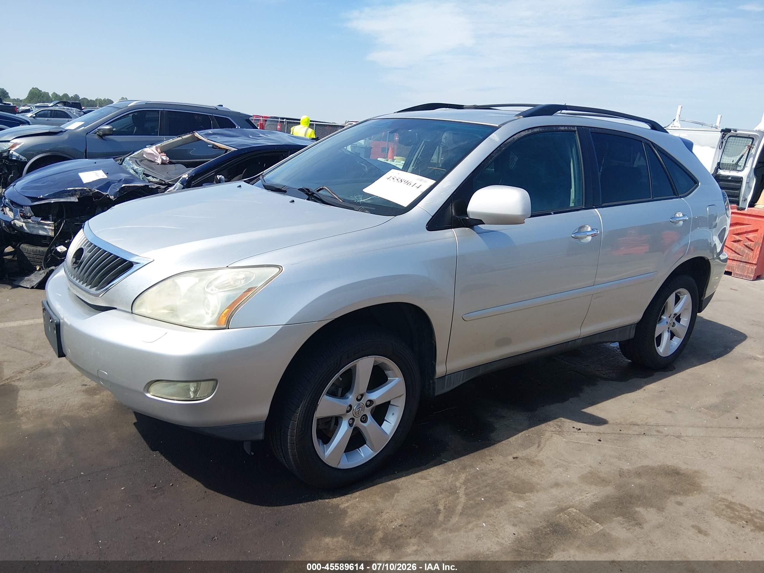 2008 Lexus Rx 350   Серебряный vin: 2T2HK31U28C055241