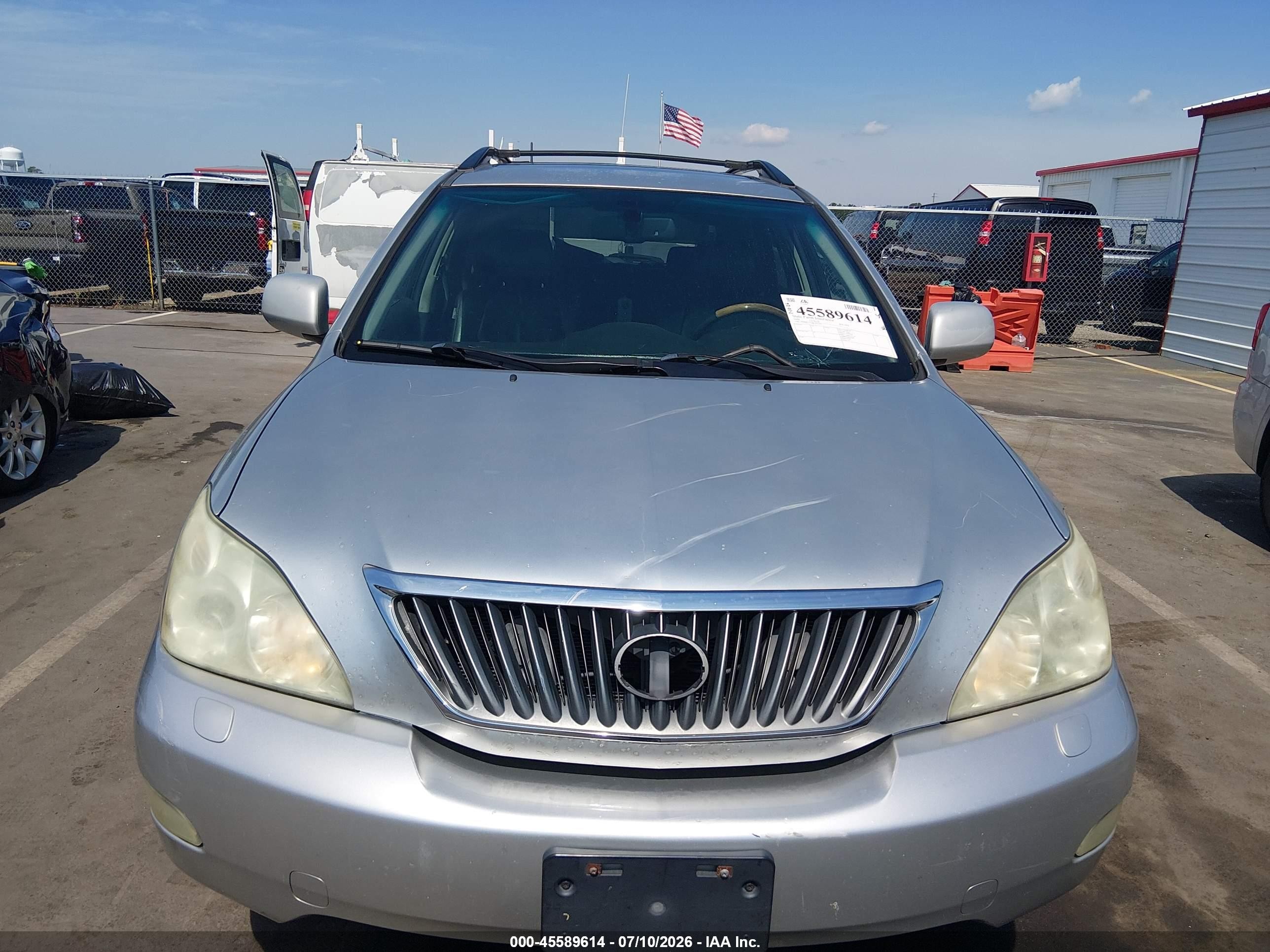 2008 Lexus Rx 350   Серебряный vin: 2T2HK31U28C055241