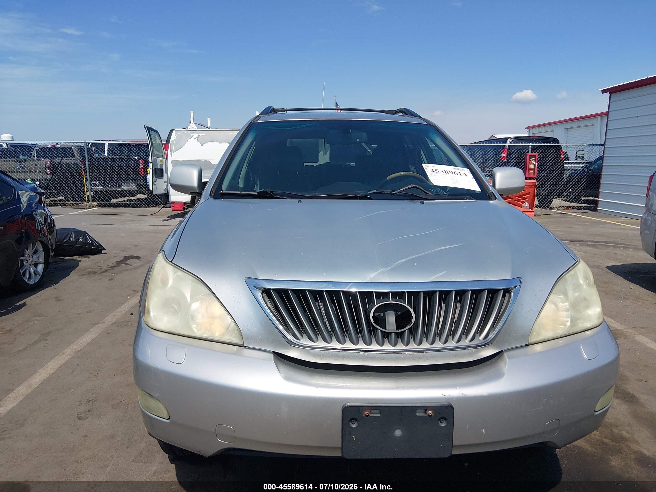 2008 Lexus Rx 350   Серебряный vin: 2T2HK31U28C055241