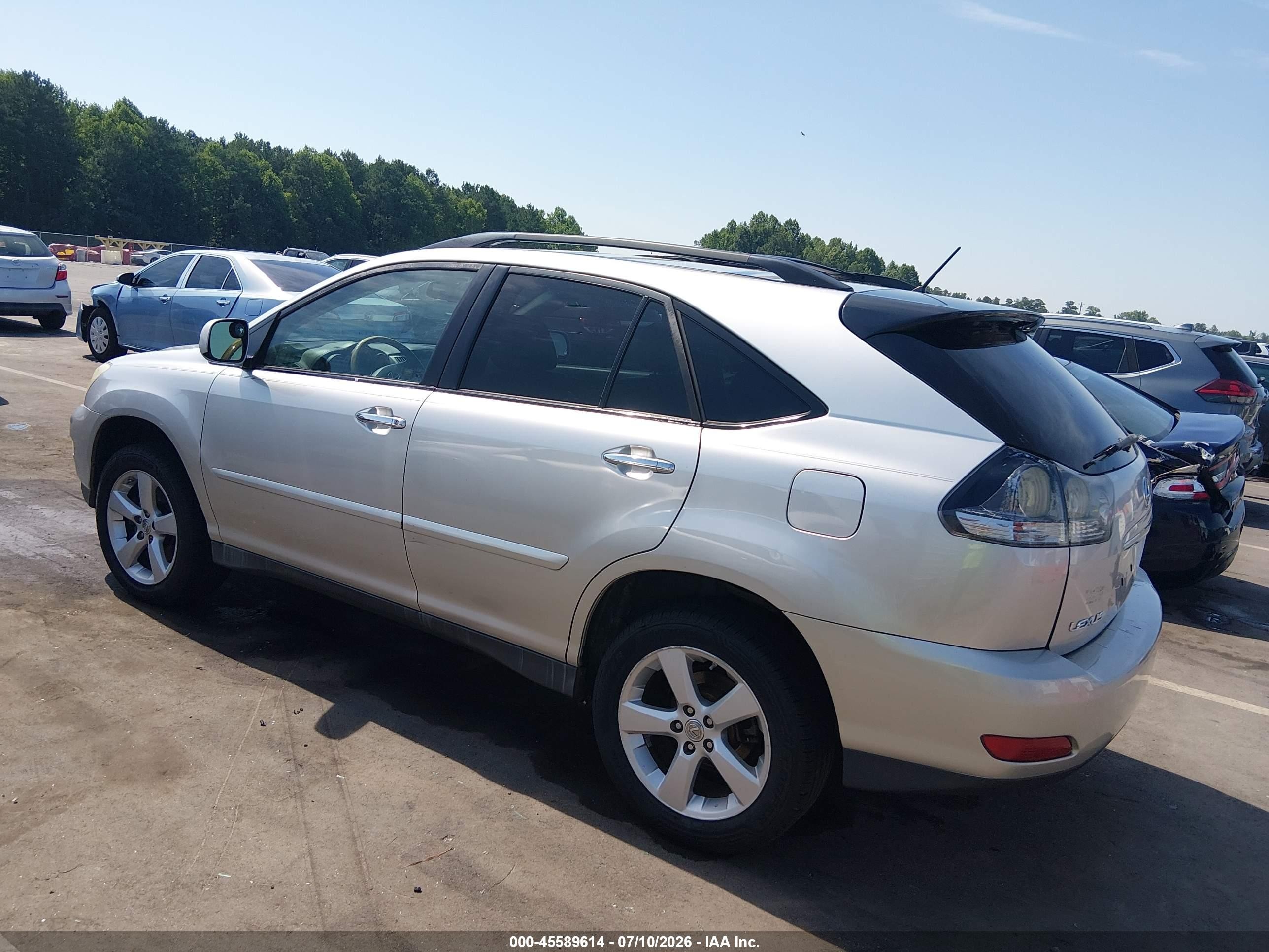 2008 Lexus Rx 350   Серебряный vin: 2T2HK31U28C055241