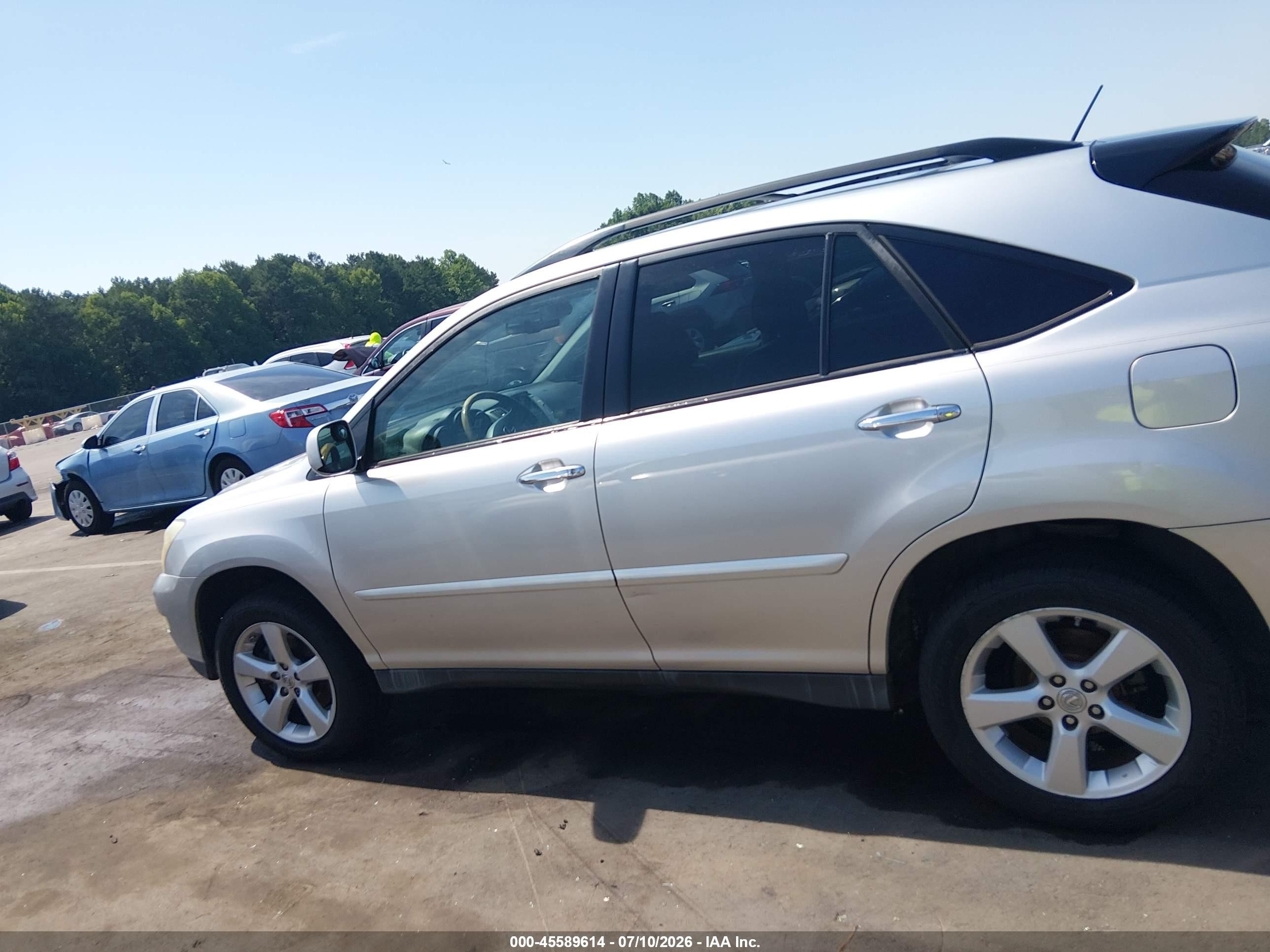 2008 Lexus Rx 350   Серебряный vin: 2T2HK31U28C055241