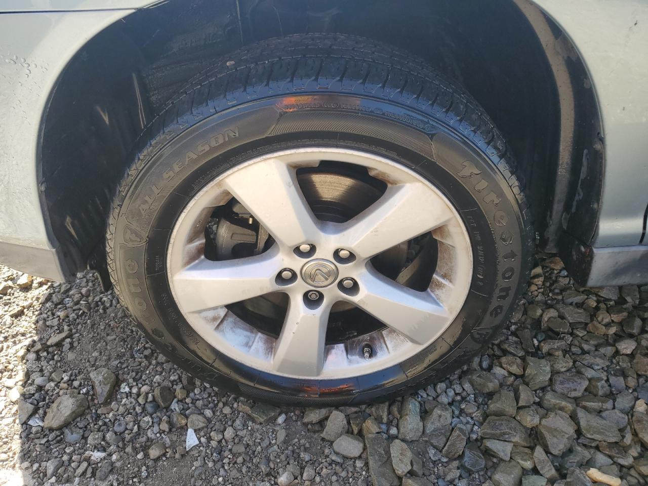 2008 Lexus Rx 350 Blue vin: 2T2HK31U28C061833 Damage: Left Front Wheel, Curb Rash, > 12 Inches