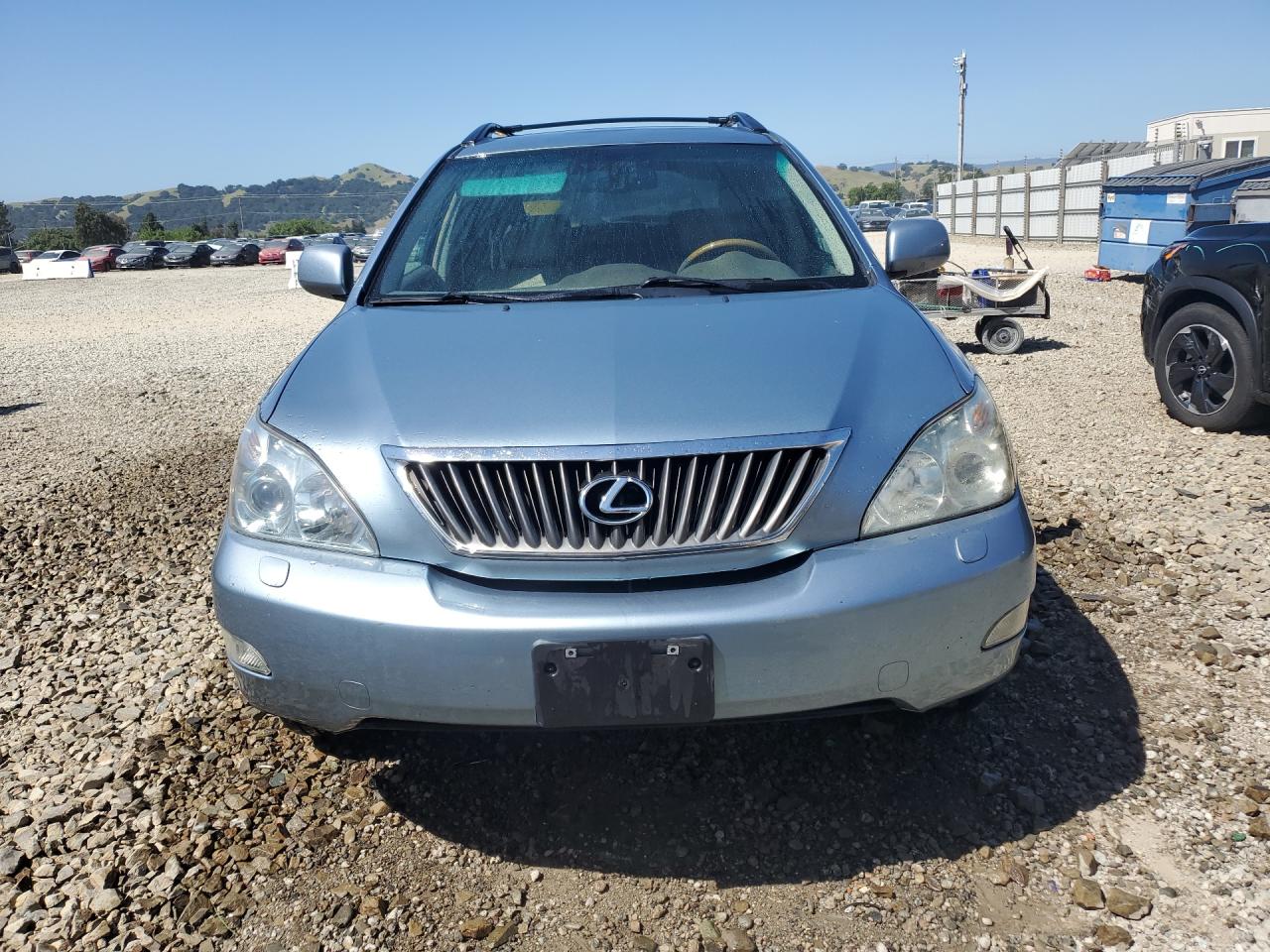 2008 Lexus Rx 350 Blue vin: 2T2HK31U28C061833 Damage: Hood, Chipped, 10 Or More