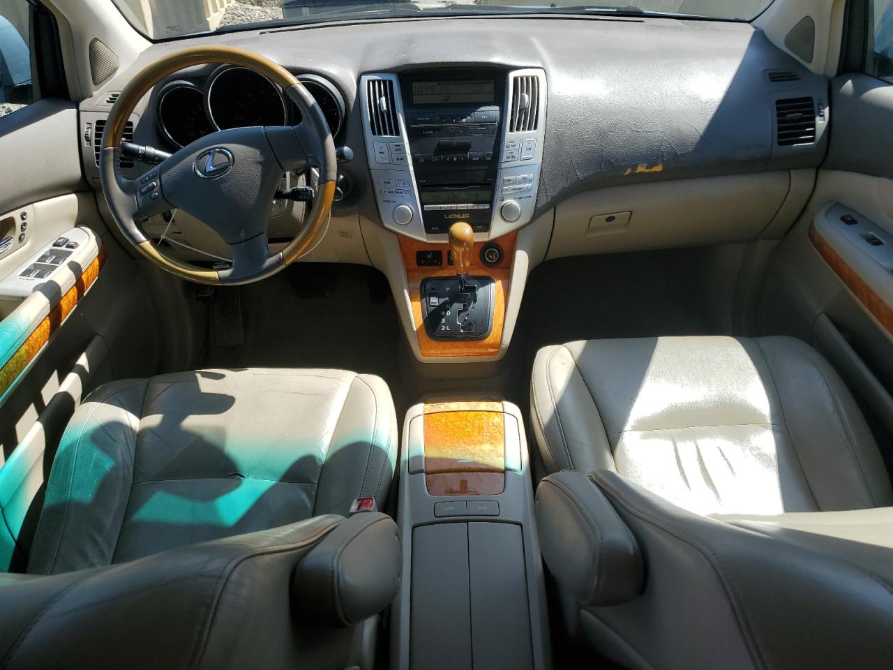 2008 Lexus Rx 350 Blue vin: 2T2HK31U28C061833 Damage: Dash, Broken, Replacement Required