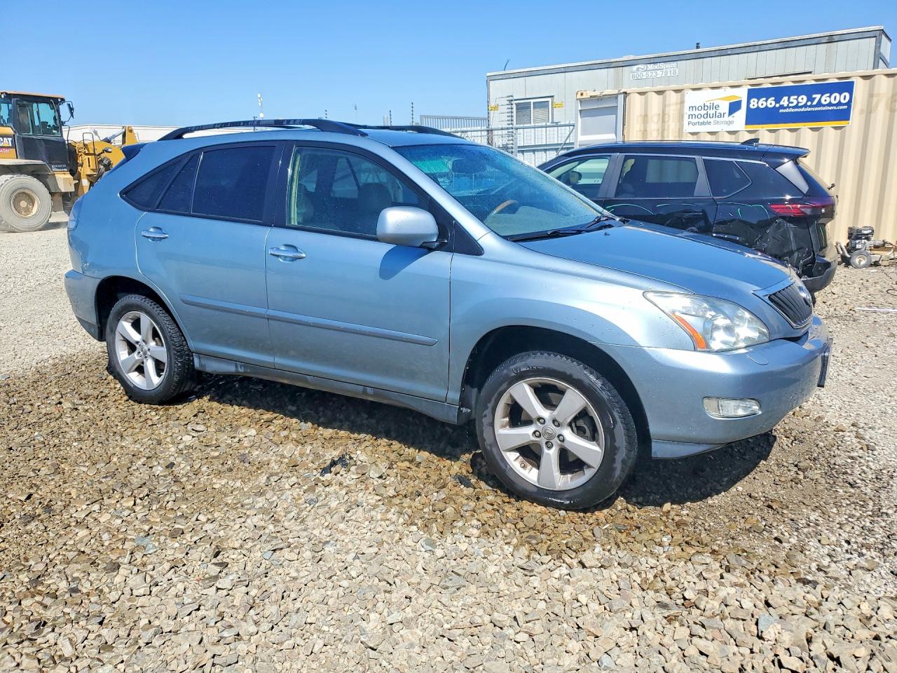 2008 Lexus Rx 350 Blue vin: 2T2HK31U28C061833