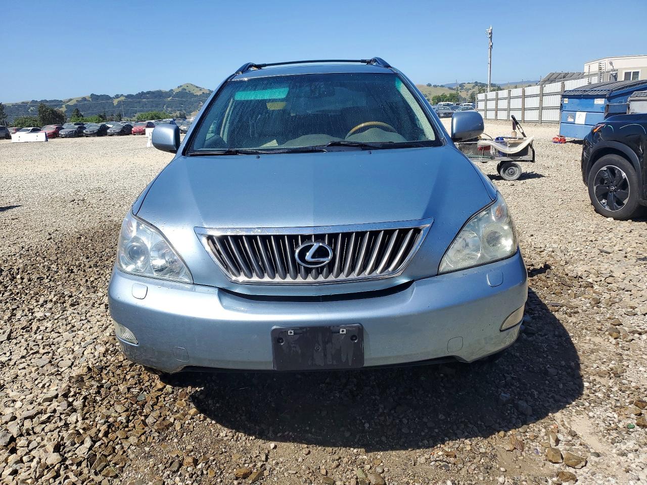 2008 Lexus Rx 350 Blue vin: 2T2HK31U28C061833