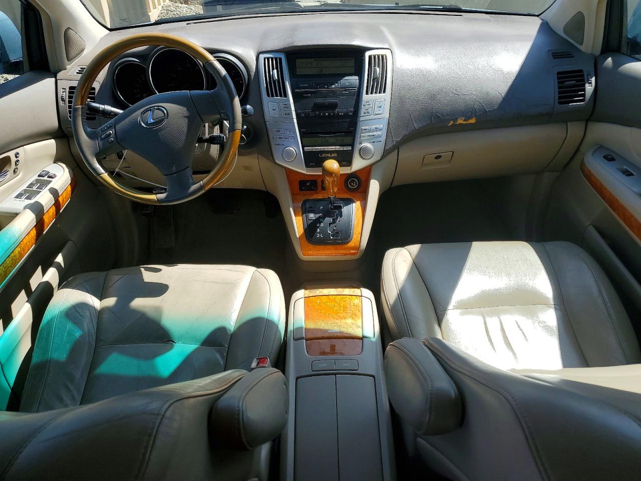 2008 Lexus Rx 350 Blue vin: 2T2HK31U28C061833