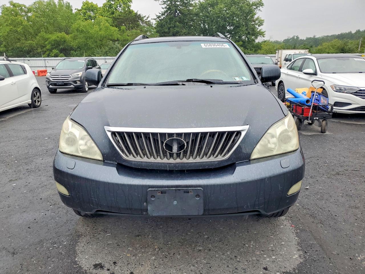 2008 Lexus Rx 350 Charcoal vin: 2T2HK31U28C073514