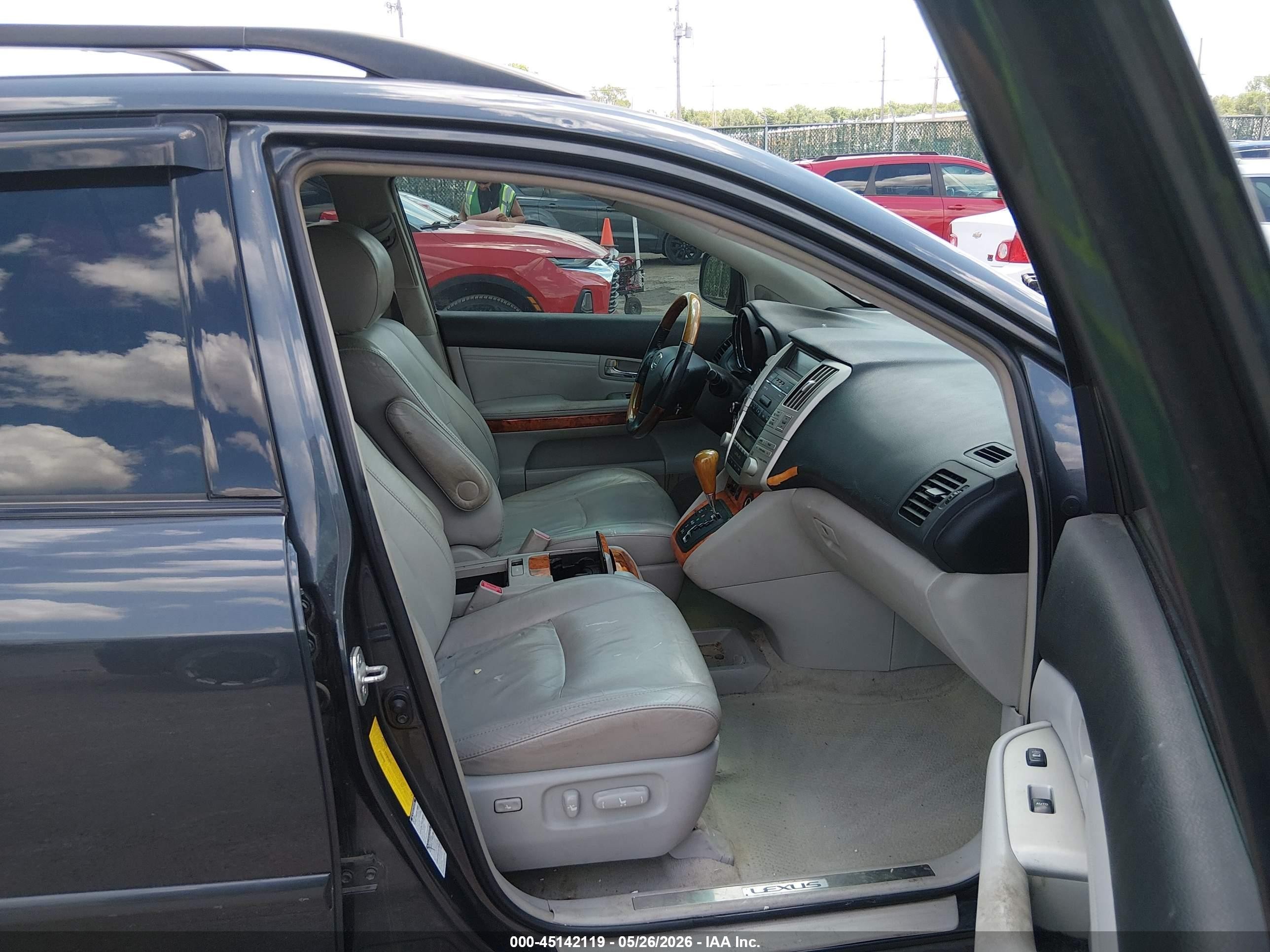 2008 Lexus Rx 350   Black vin: 2T2HK31U28C075960