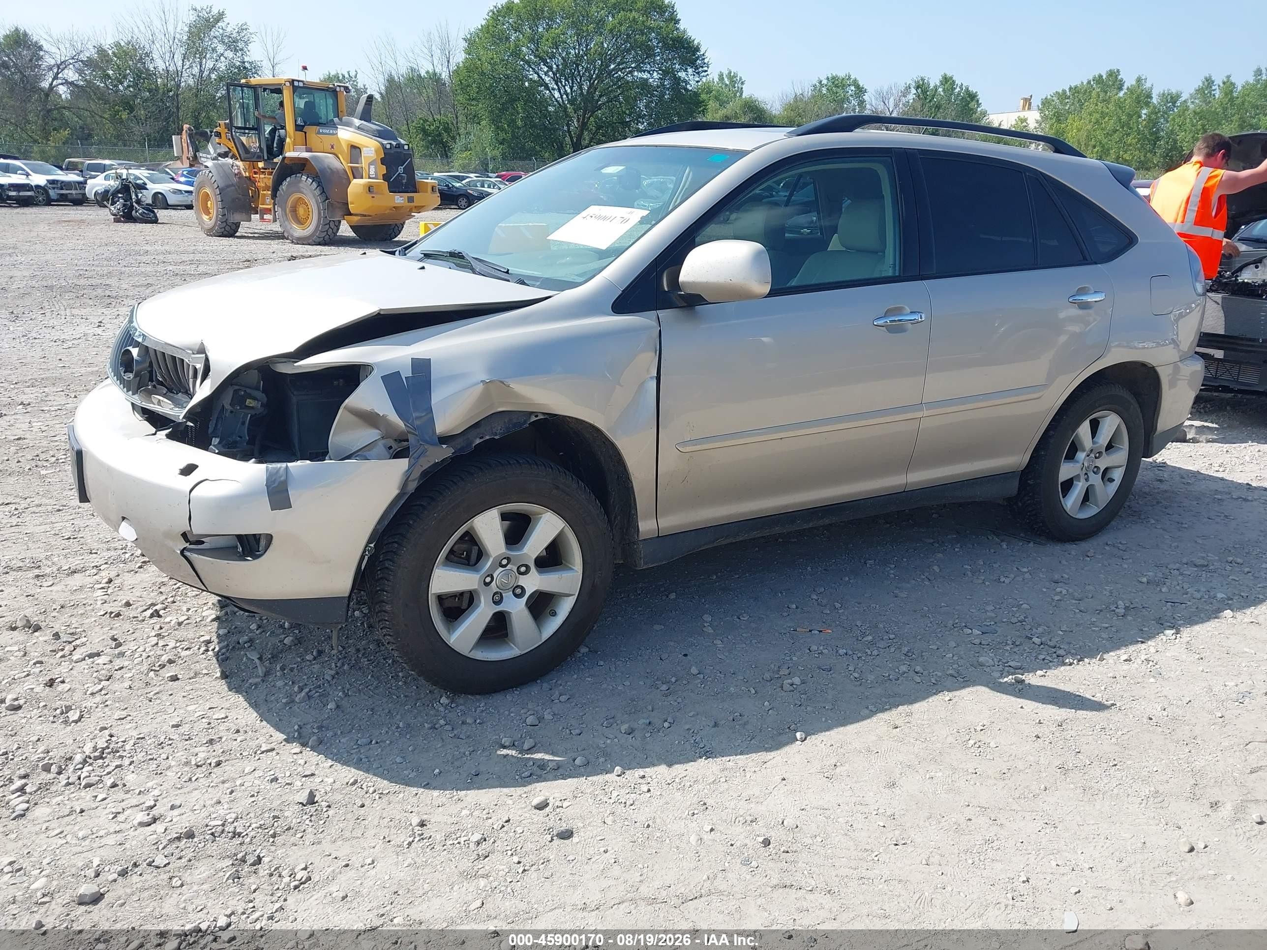 2008 Lexus Rx 350 Gold vin: 2T2HK31U28C078972