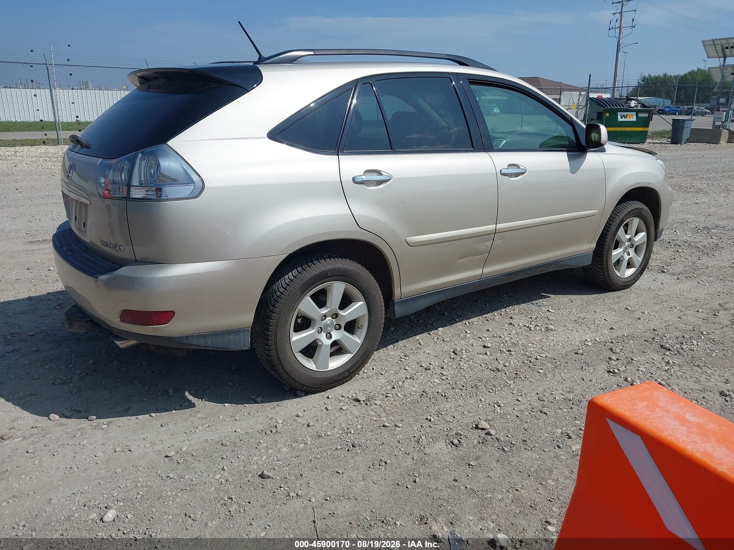 2008 Lexus Rx 350 Gold vin: 2T2HK31U28C078972