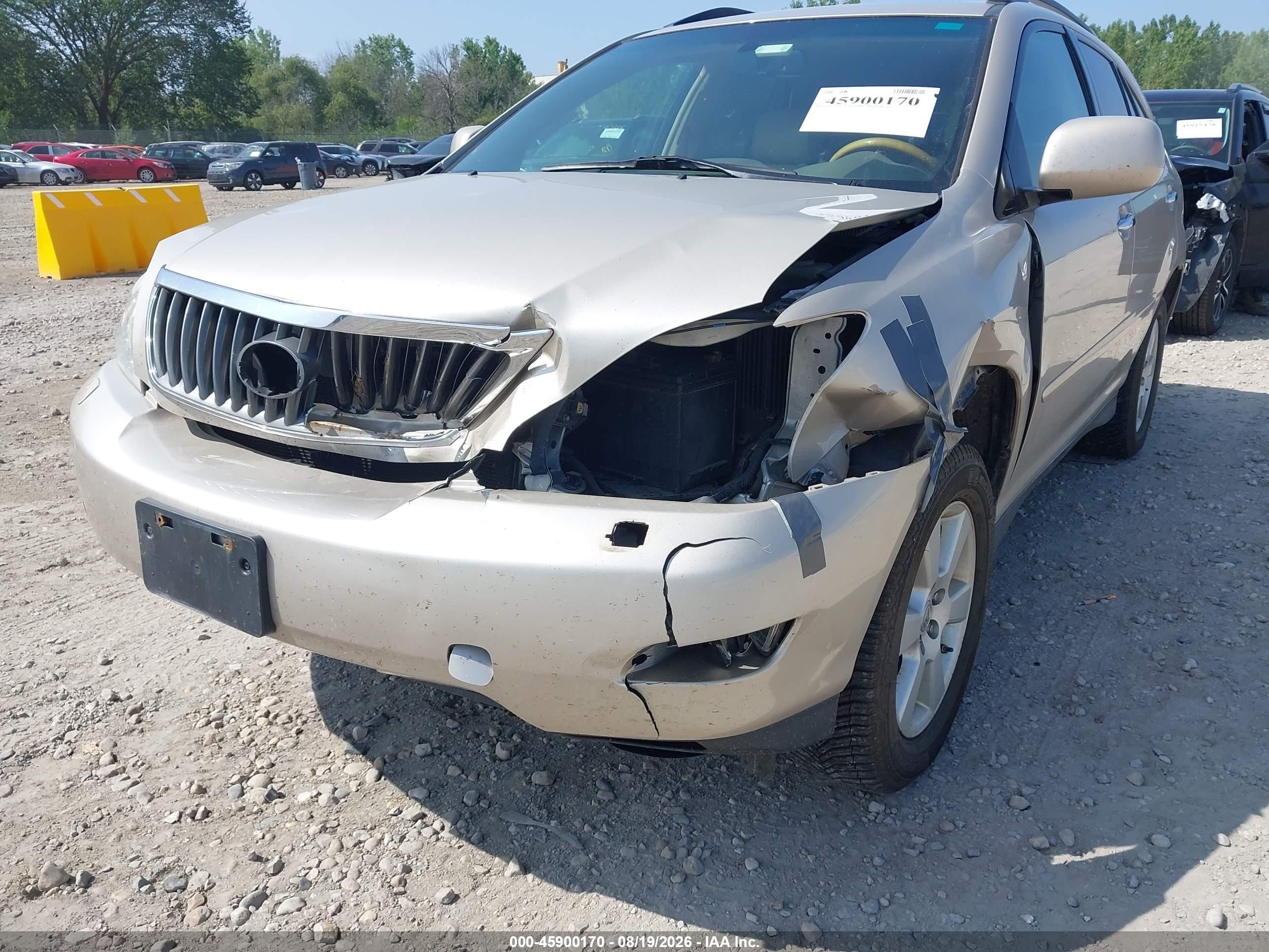 2008 Lexus Rx 350 Gold vin: 2T2HK31U28C078972