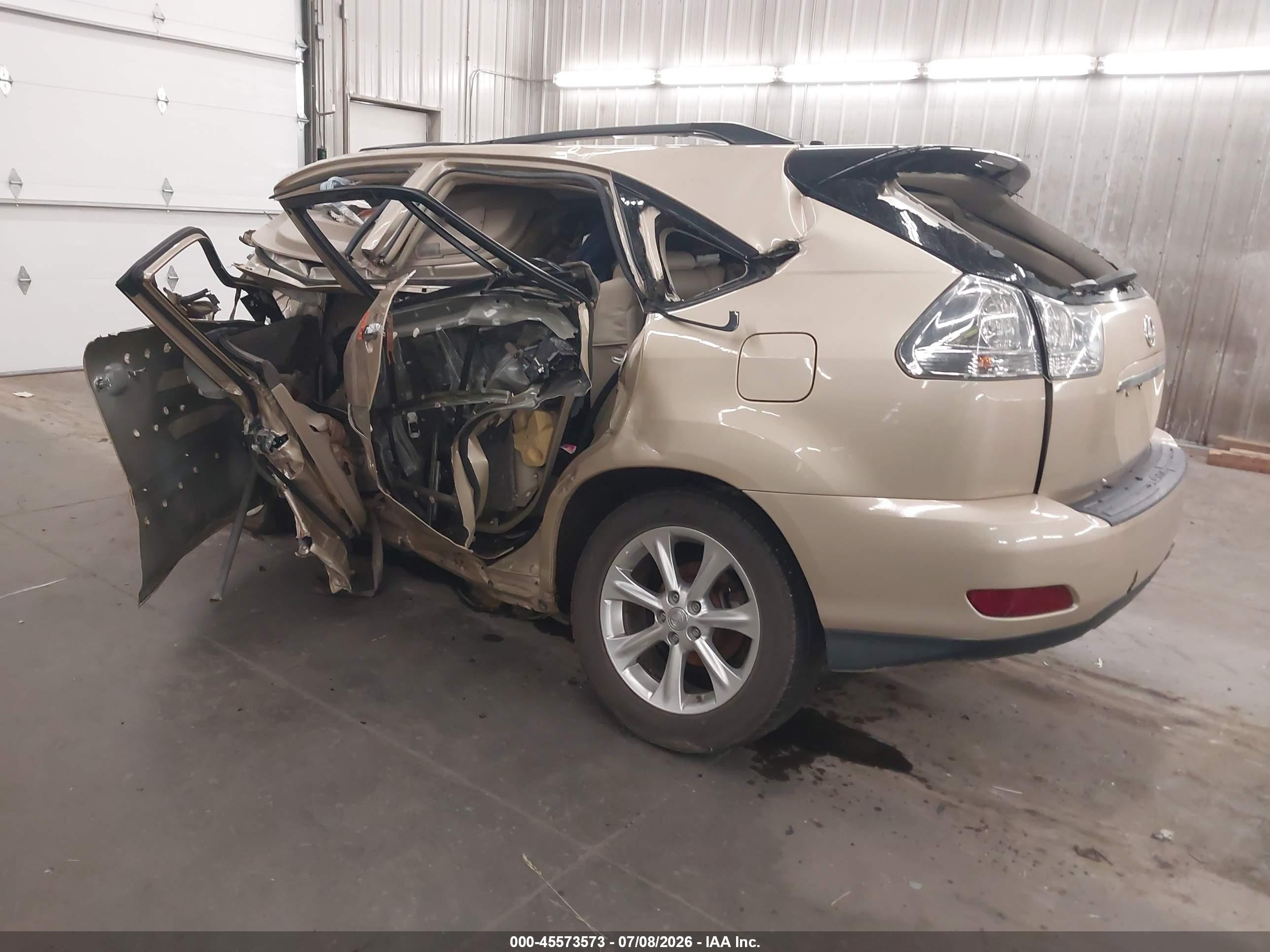 2009 Lexus Rx 350 Gold vin: 2T2HK31U29C098737