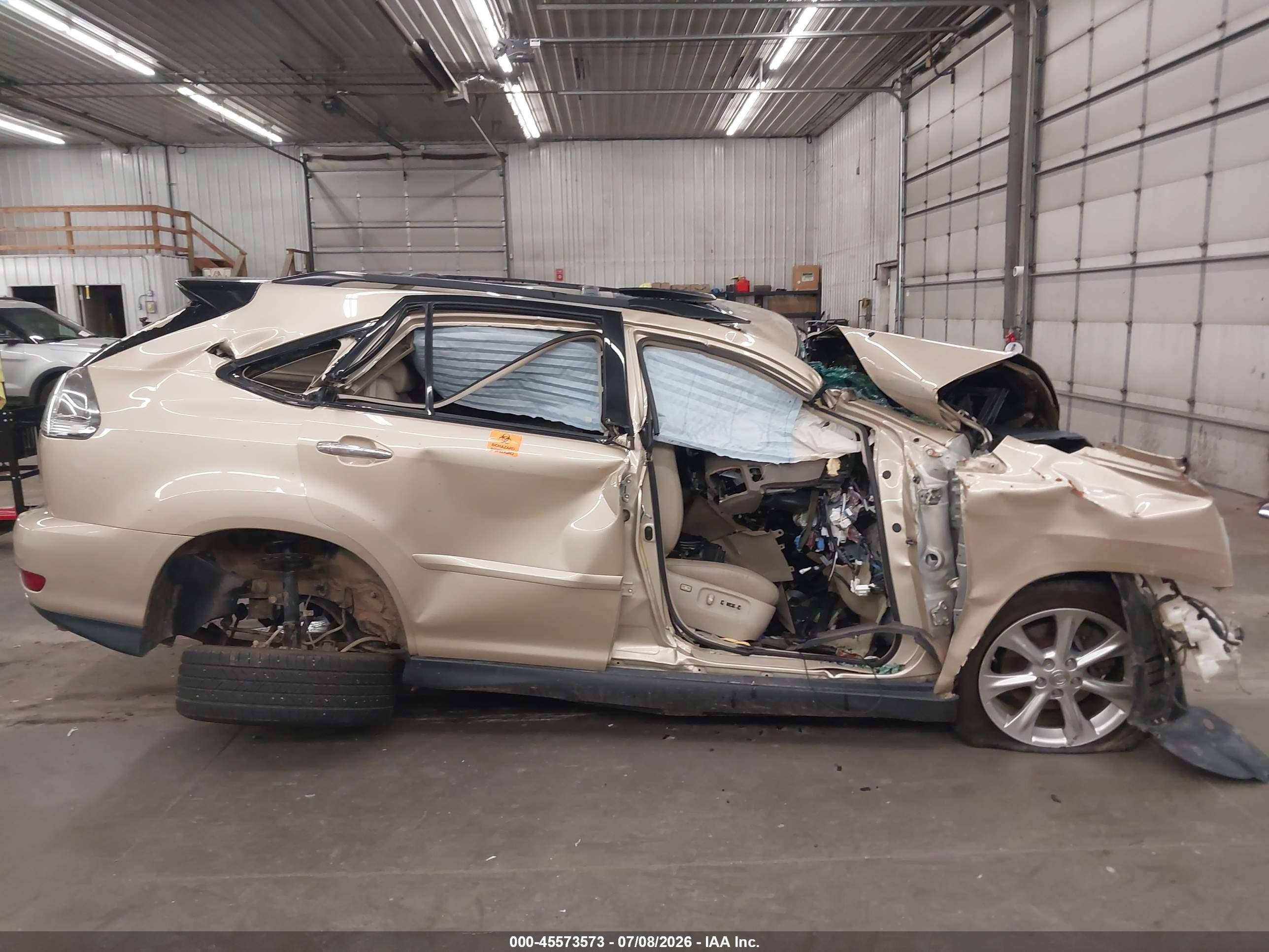 2009 Lexus Rx 350 Gold vin: 2T2HK31U29C098737