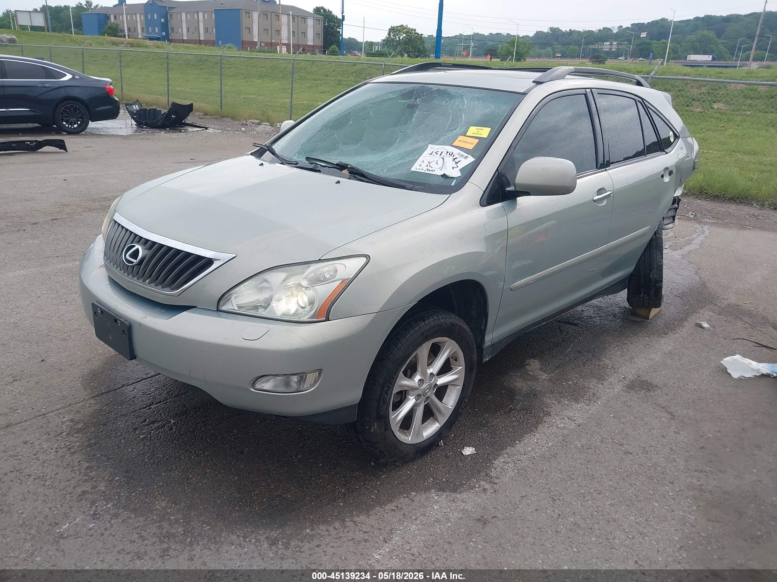 2009 Lexus Rx 350 Серебряный vin: 2T2HK31U29C112197