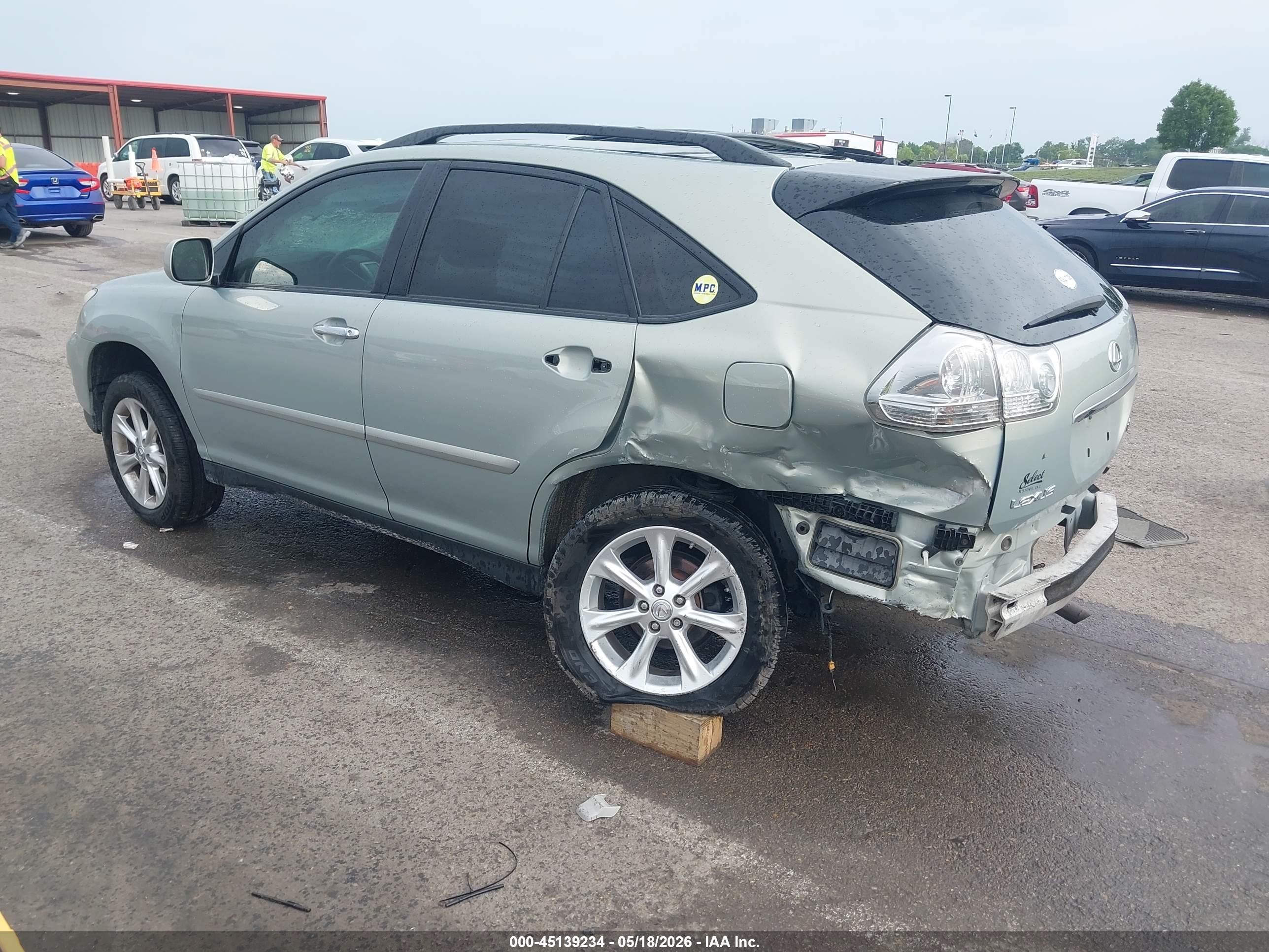2009 Lexus Rx 350 Серебряный vin: 2T2HK31U29C112197