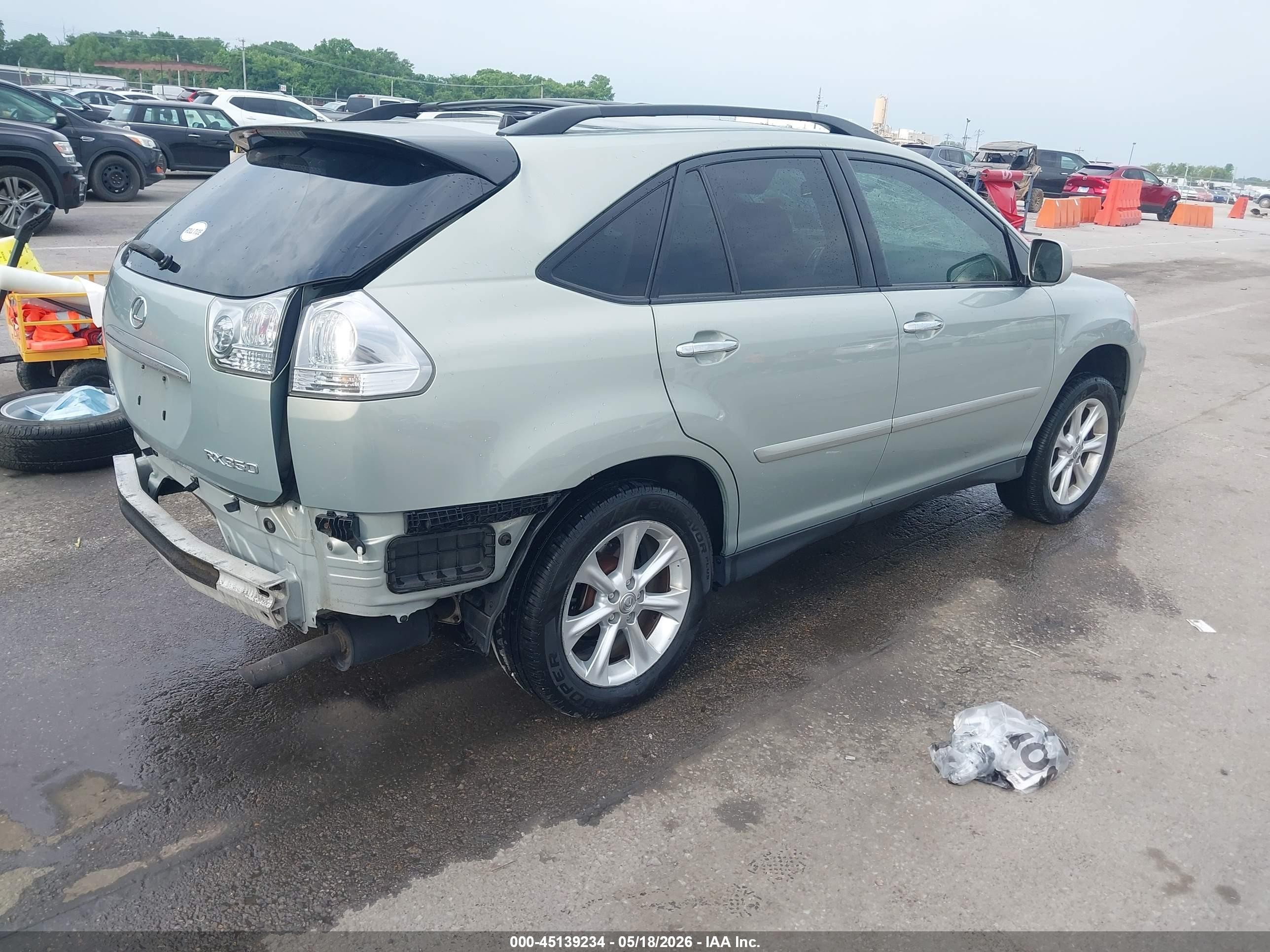 2009 Lexus Rx 350 Серебряный vin: 2T2HK31U29C112197