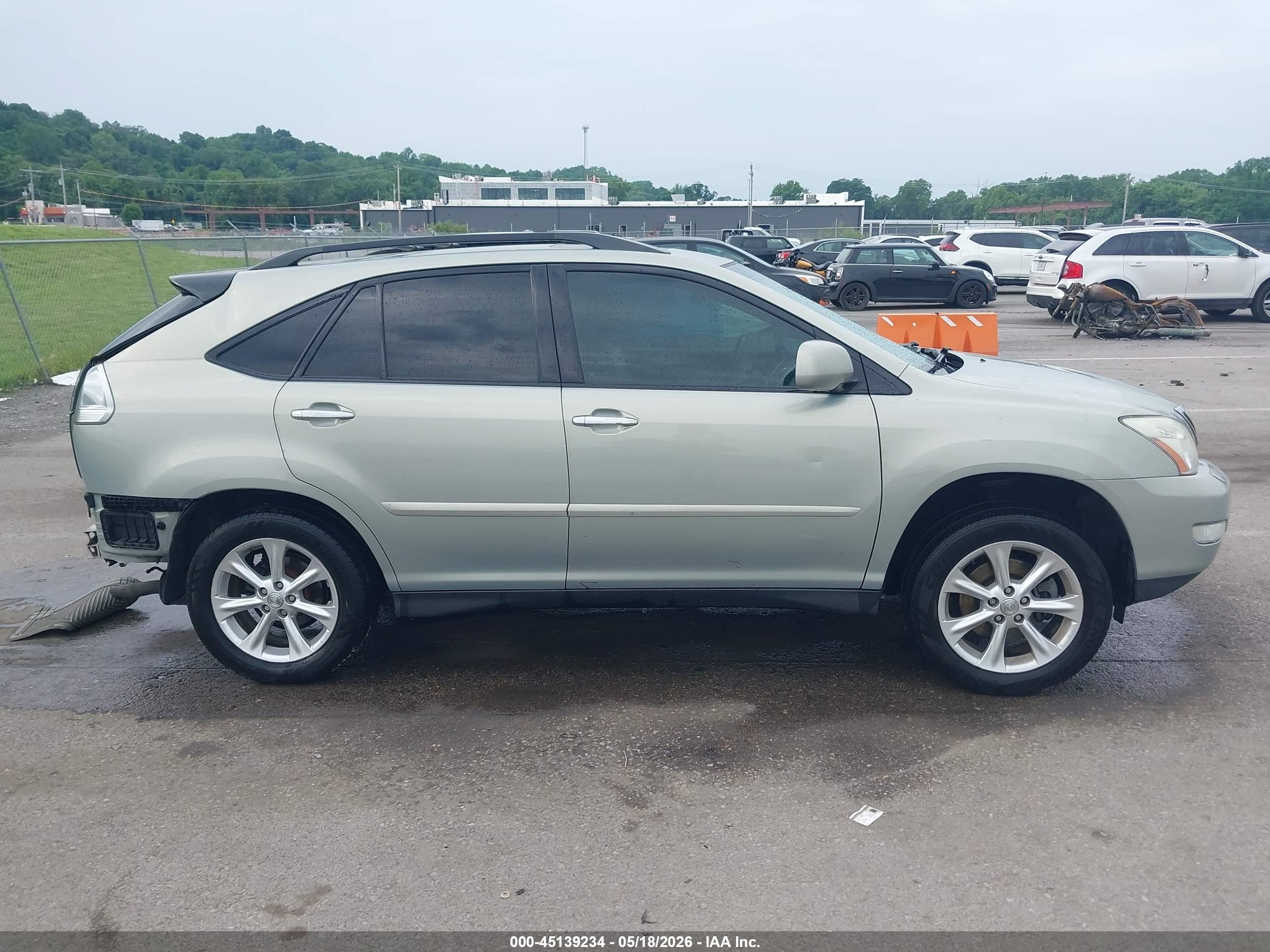 2009 Lexus Rx 350 Серебряный vin: 2T2HK31U29C112197