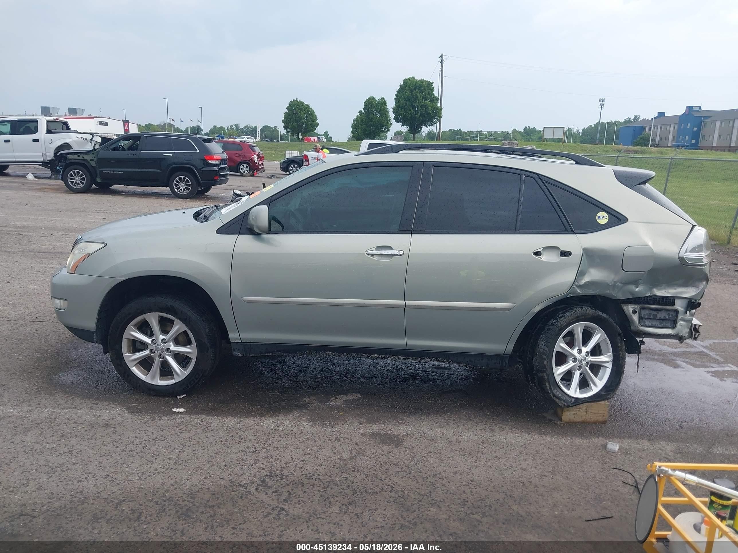 2009 Lexus Rx 350 Серебряный vin: 2T2HK31U29C112197
