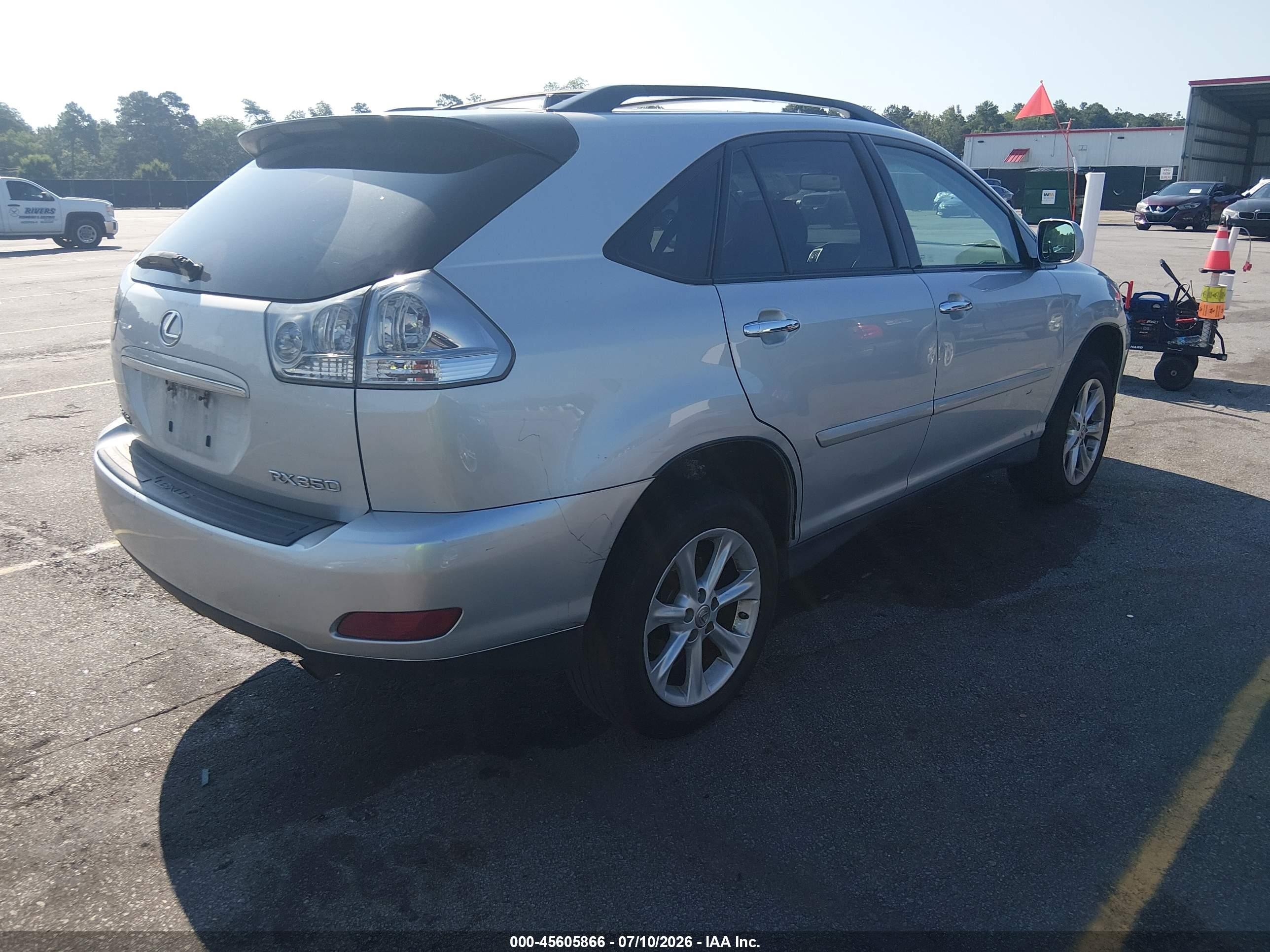 2009 Lexus Rx 350   Silver vin: 2T2HK31U29C118985