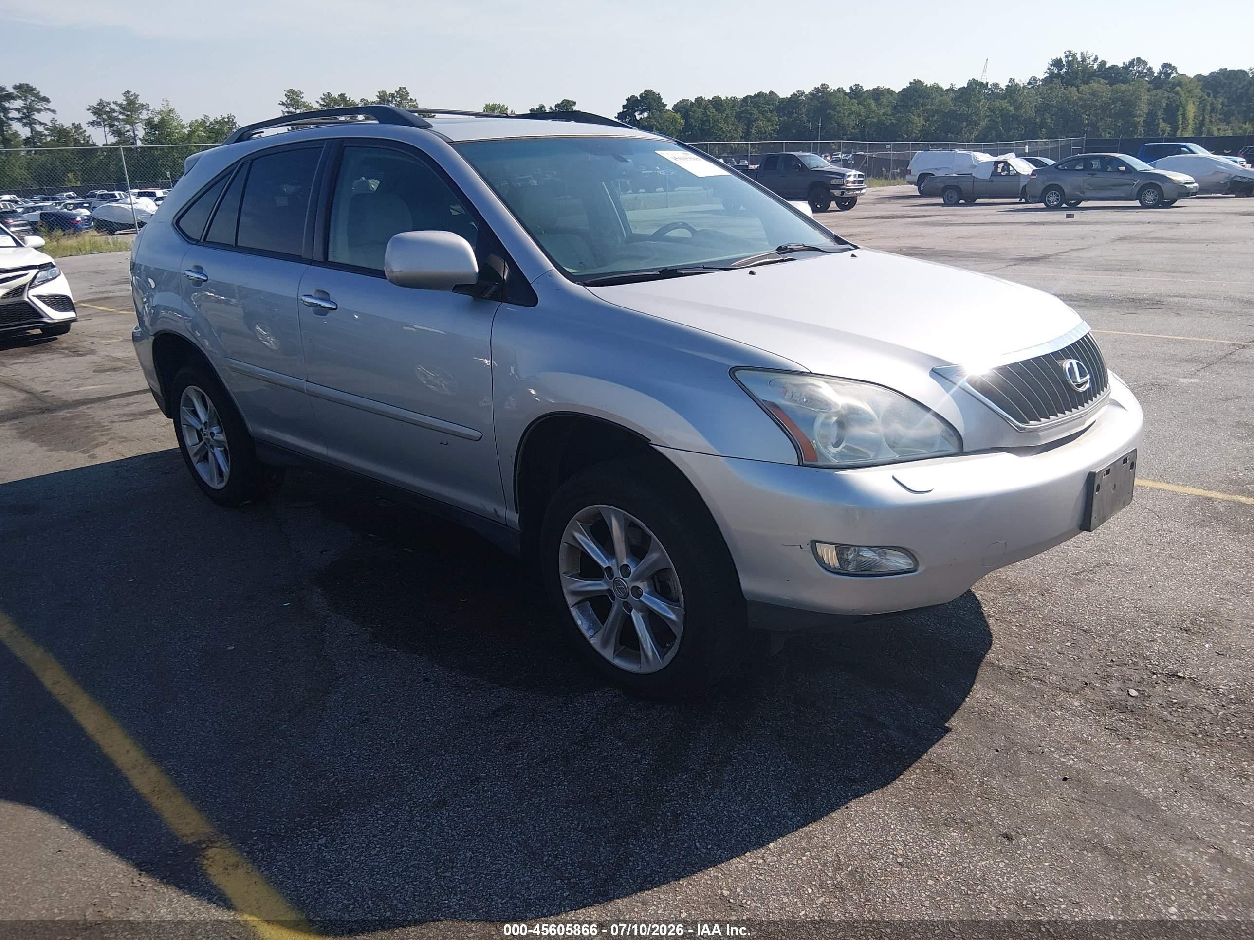 2009 Lexus Rx 350   Silver vin: 2T2HK31U29C118985