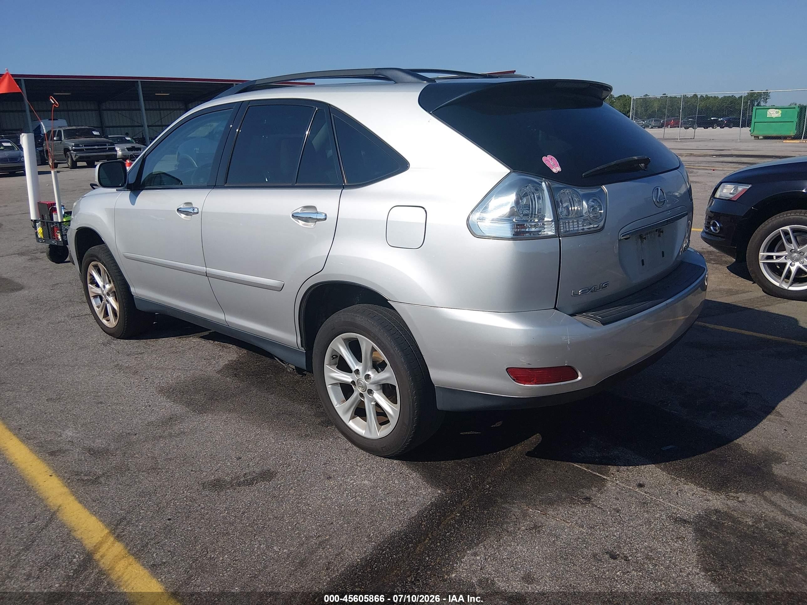 2009 Lexus Rx 350   Silver vin: 2T2HK31U29C118985