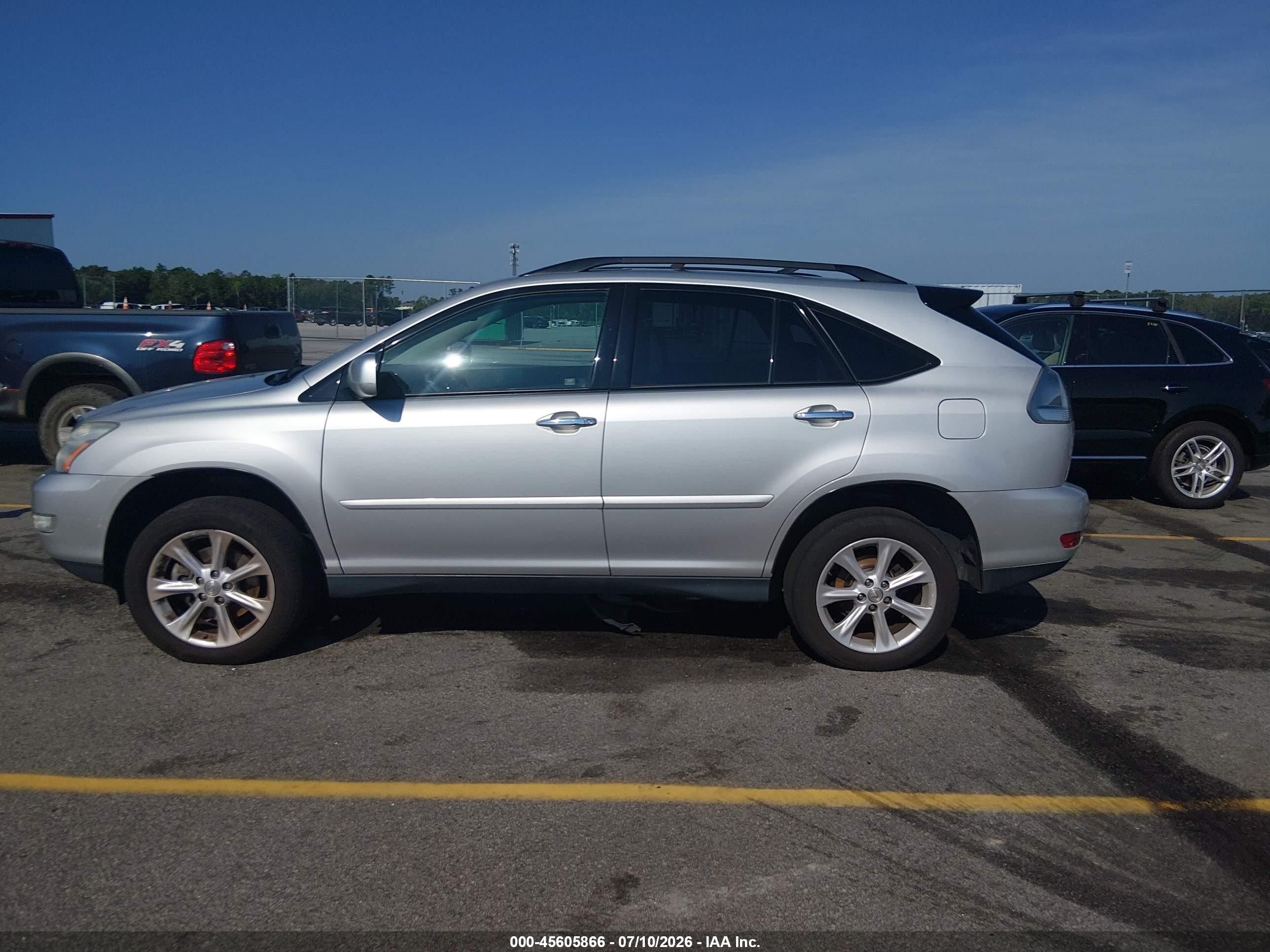 2009 Lexus Rx 350   Silver vin: 2T2HK31U29C118985