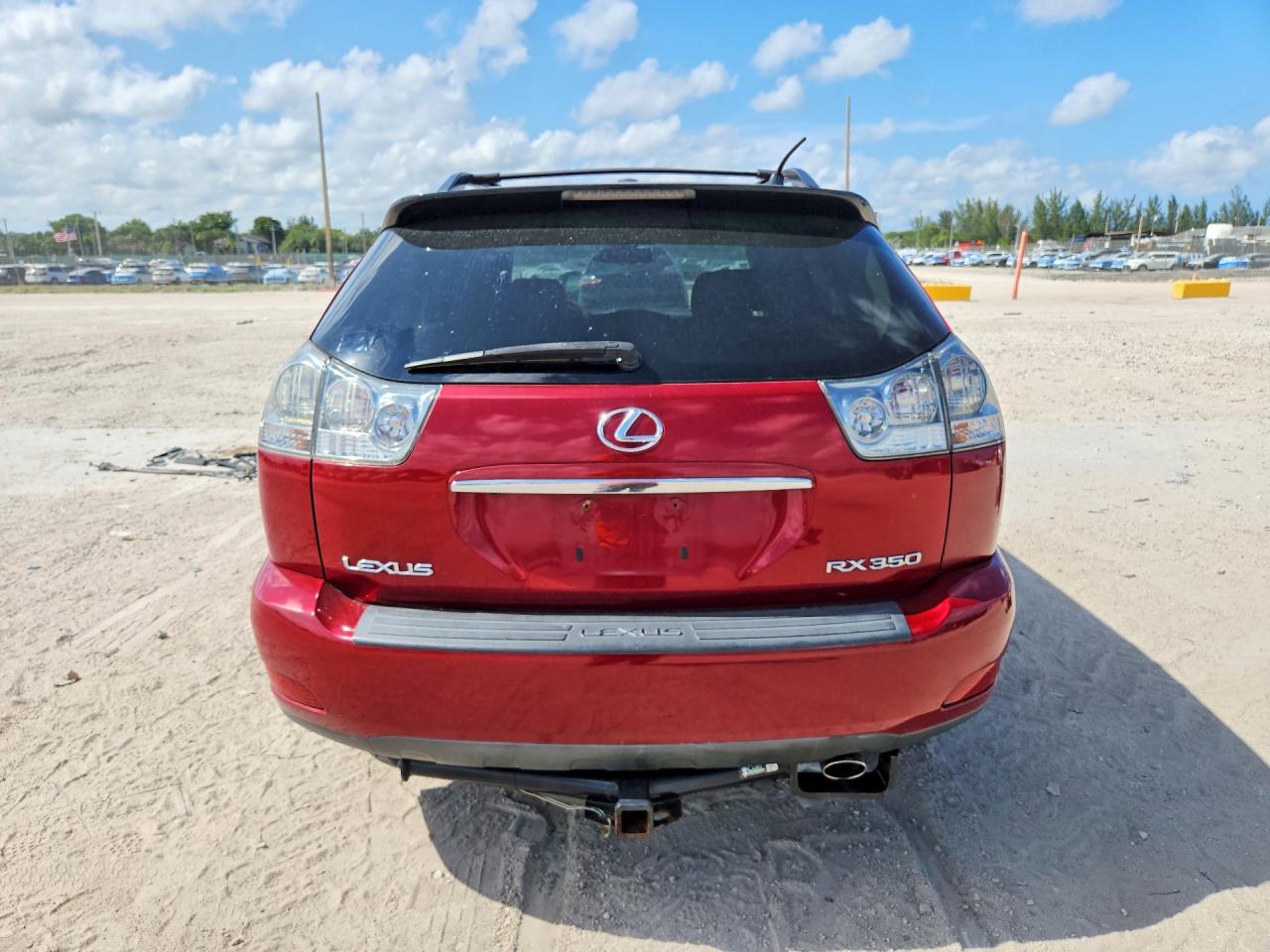2009 Lexus Rx 350 Красный vin: 2T2HK31U29C126018