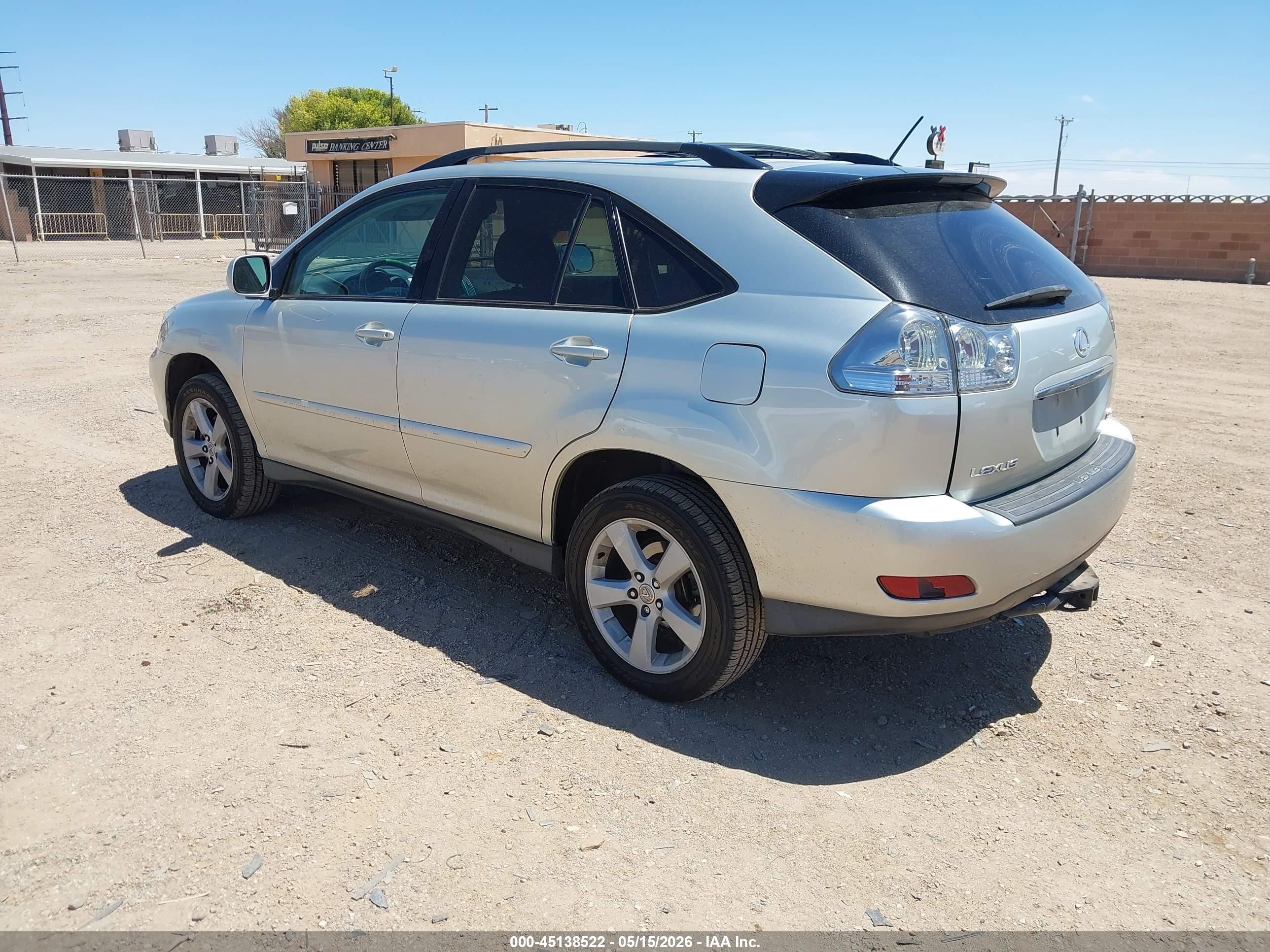 2007 Lexus Rx 350 Silver vin: 2T2HK31U37C011988