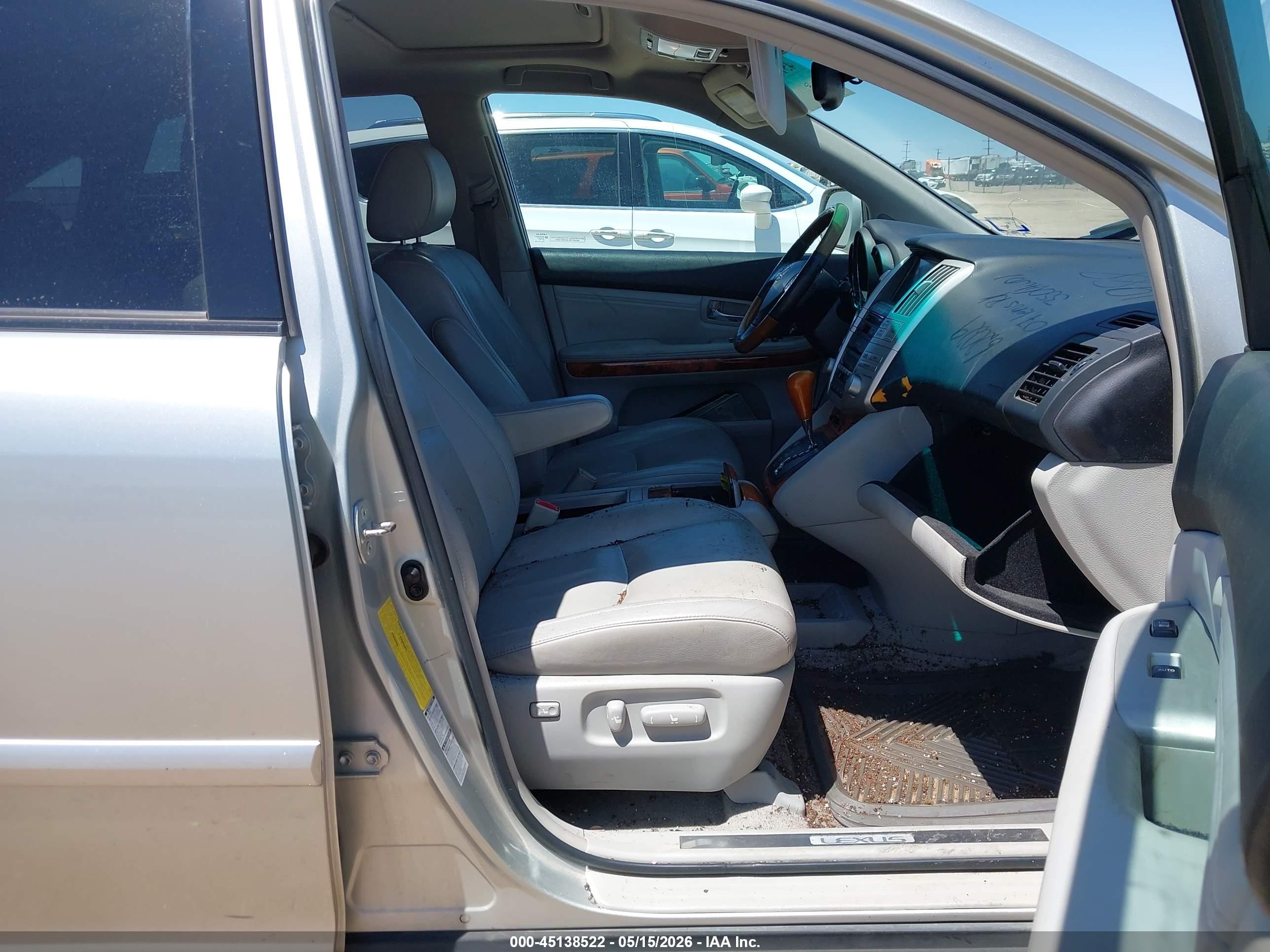 2007 Lexus Rx 350 Silver vin: 2T2HK31U37C011988