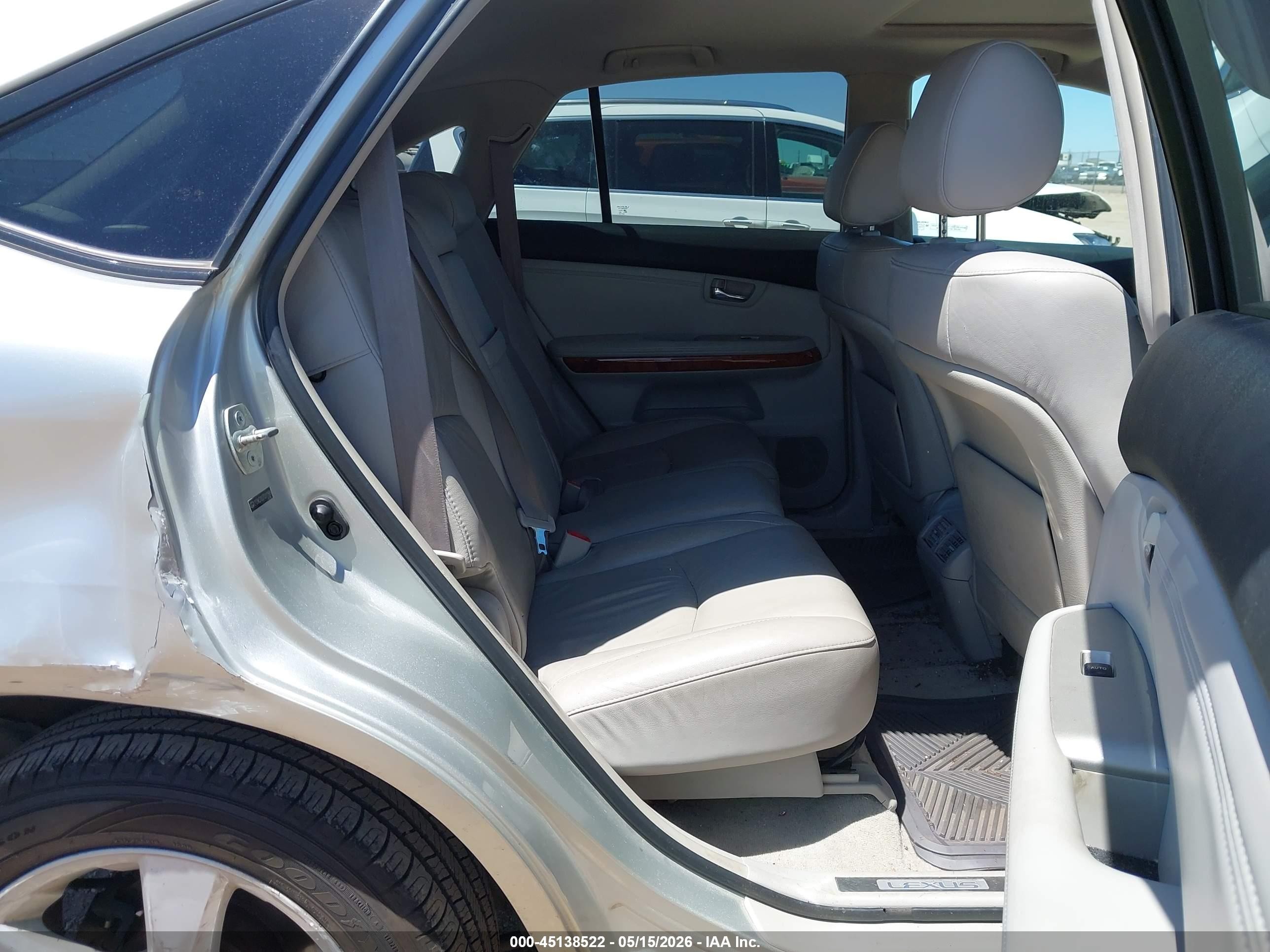 2007 Lexus Rx 350 Silver vin: 2T2HK31U37C011988