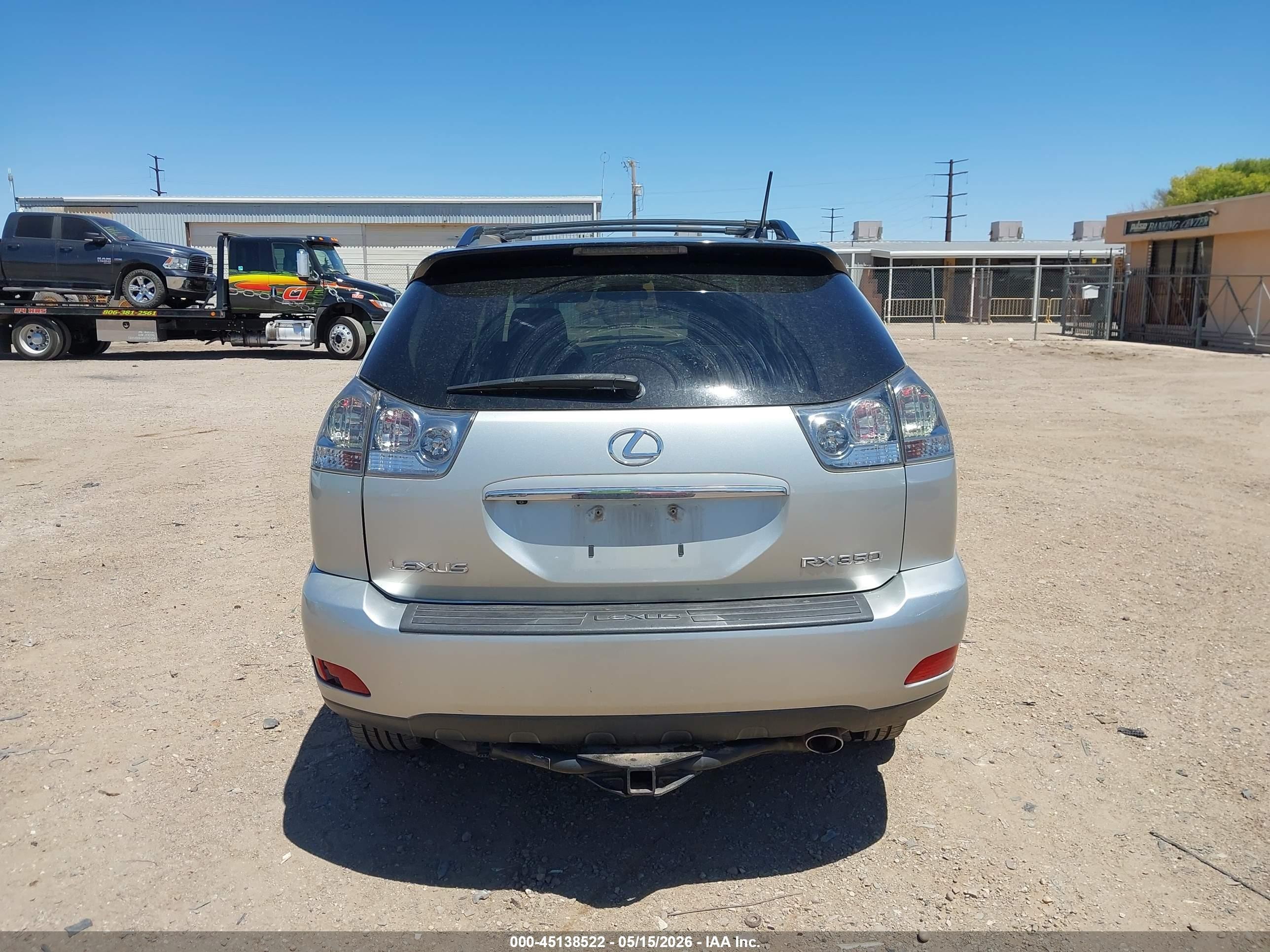 2007 Lexus Rx 350 Silver vin: 2T2HK31U37C011988