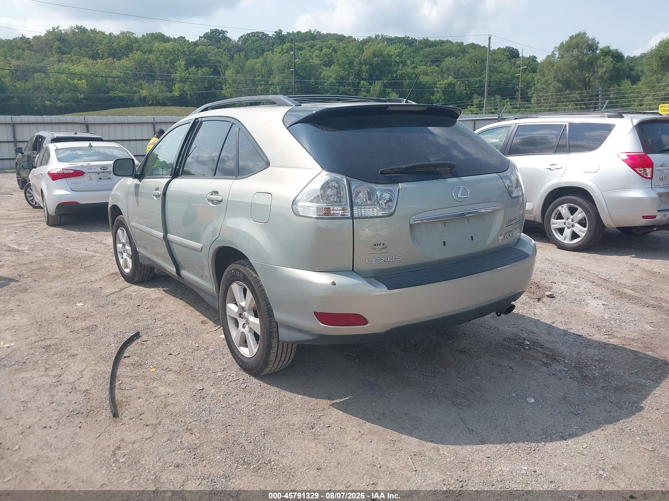 2007 Lexus Rx 350   Tan vin: 2T2HK31U37C025468