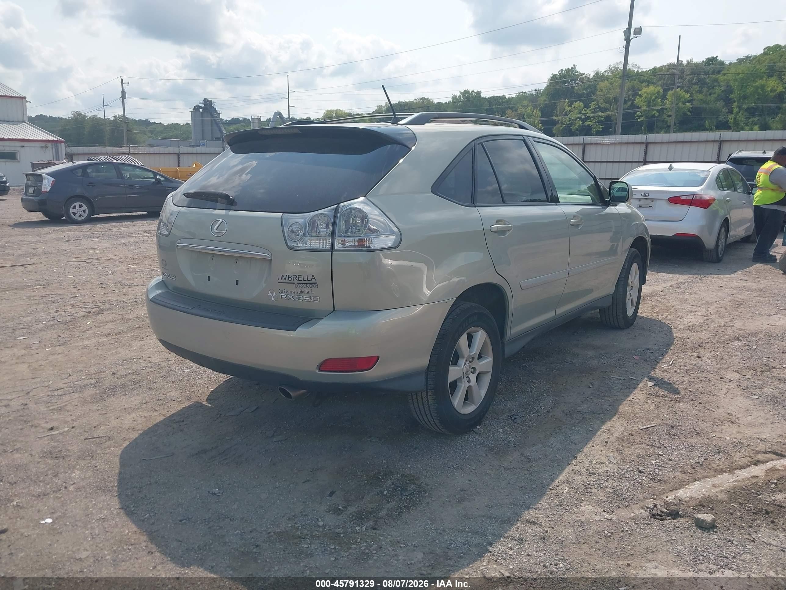 2007 Lexus Rx 350   Tan vin: 2T2HK31U37C025468