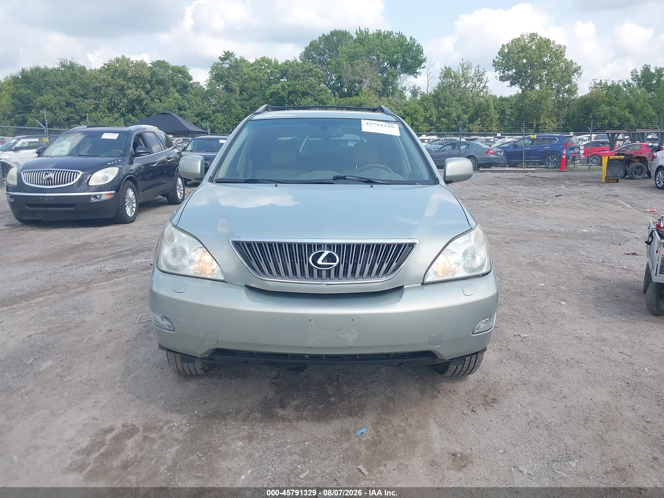 2007 Lexus Rx 350   Tan vin: 2T2HK31U37C025468