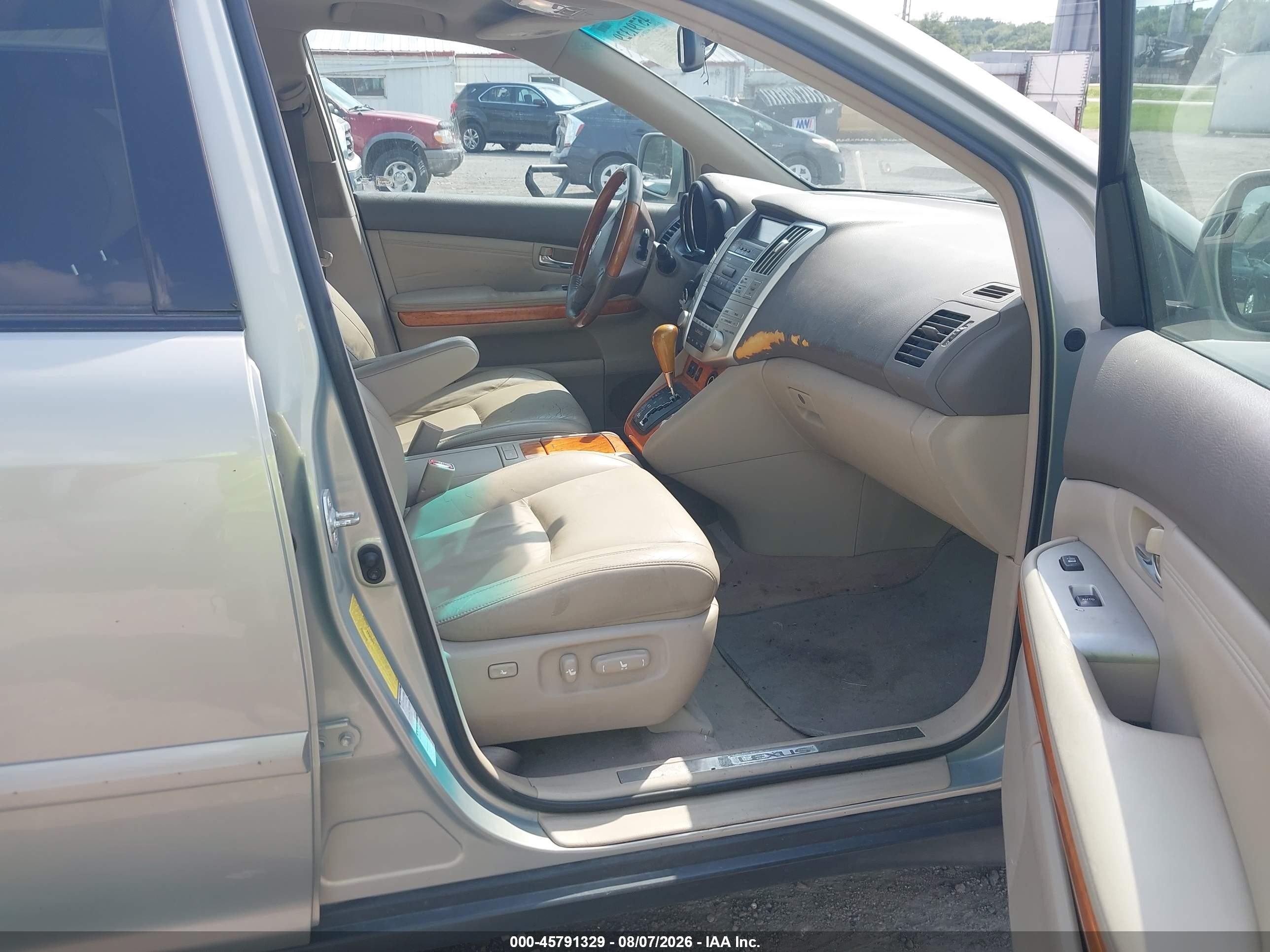 2007 Lexus Rx 350   Tan vin: 2T2HK31U37C025468