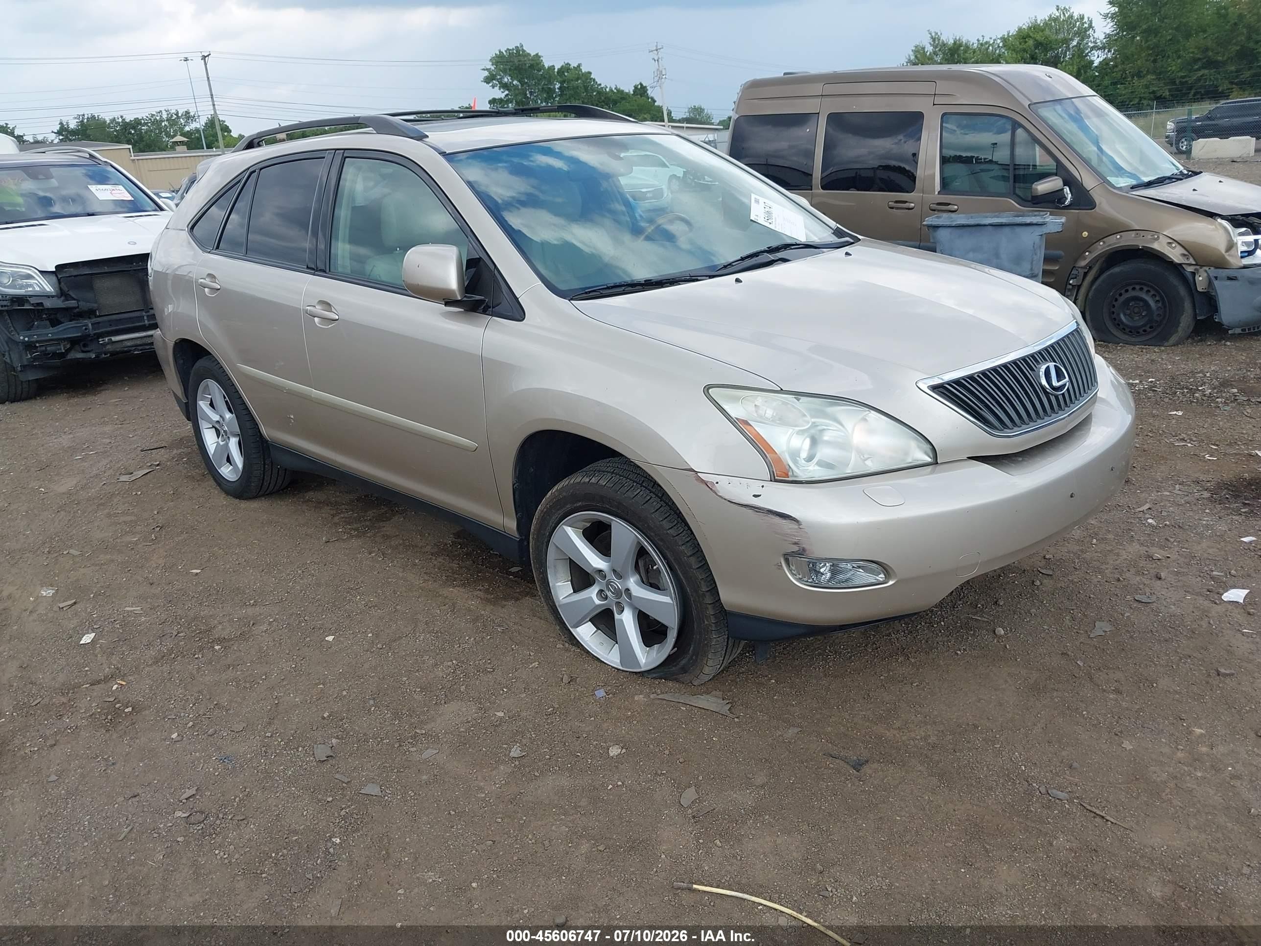 2007 Lexus Rx 350   Кремовый vin: 2T2HK31U37C034297
