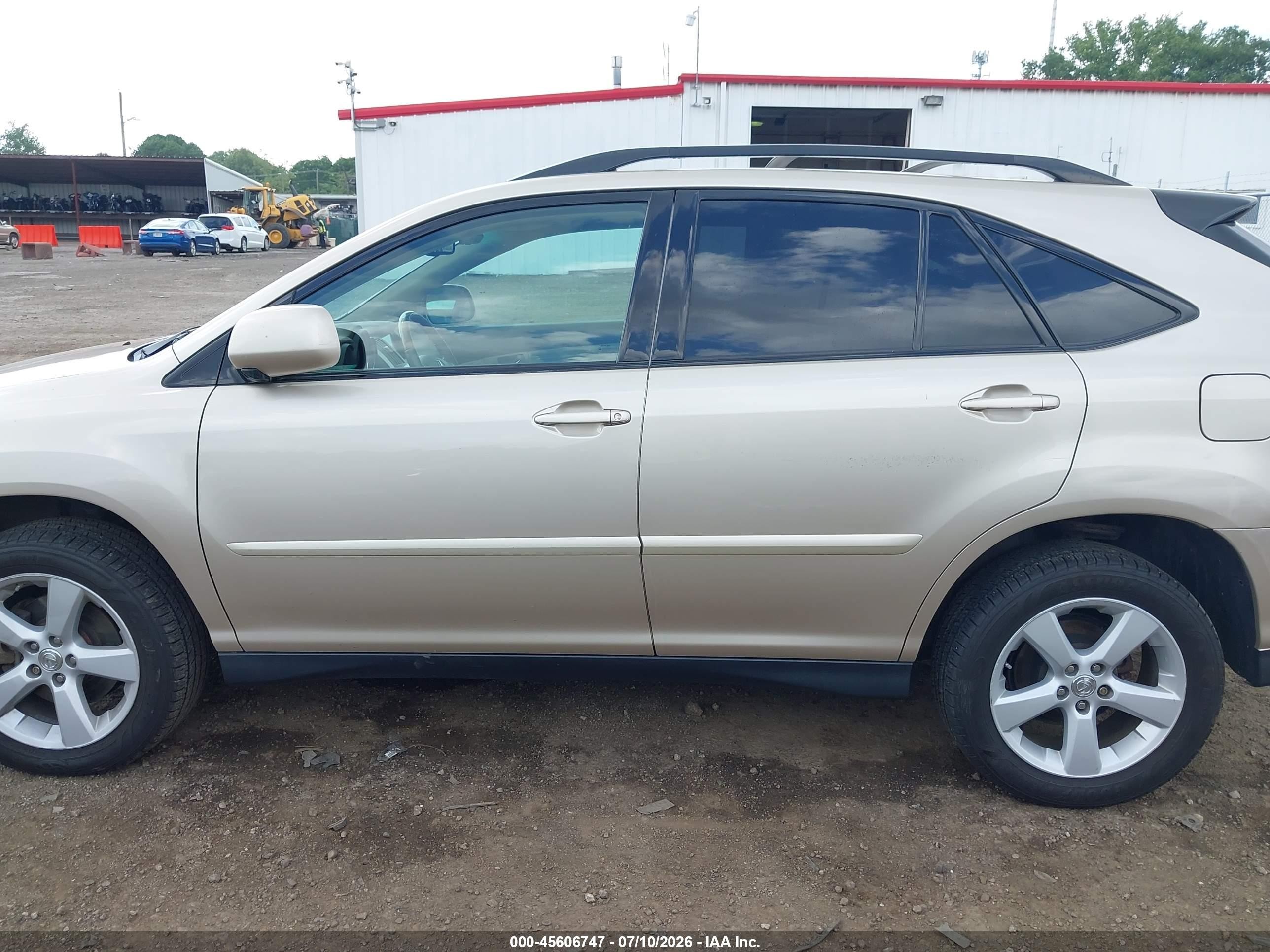 2007 Lexus Rx 350   Cream vin: 2T2HK31U37C034297