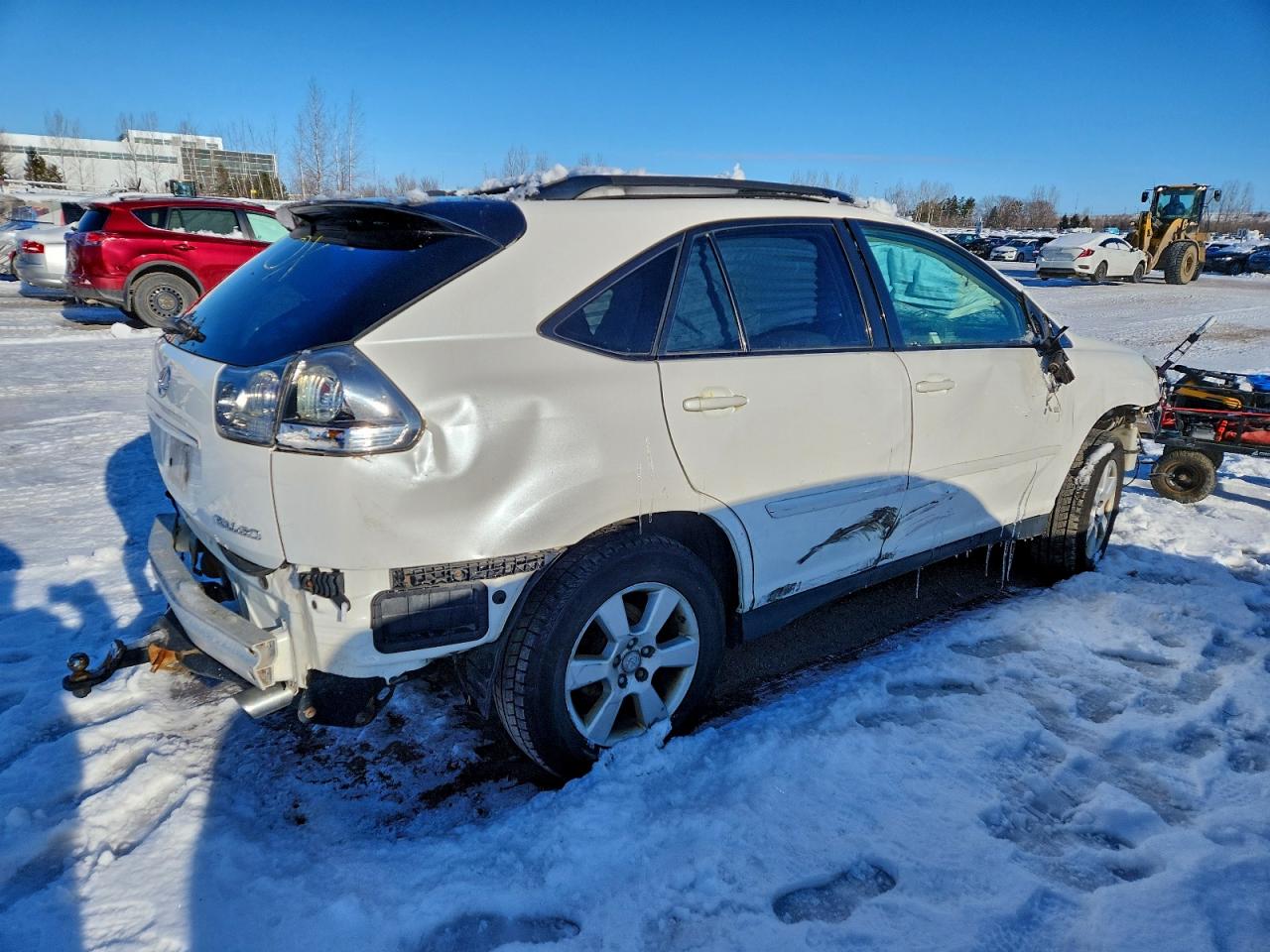 2007 Lexus Rx 350 White vin: 2T2HK31U37C035899
