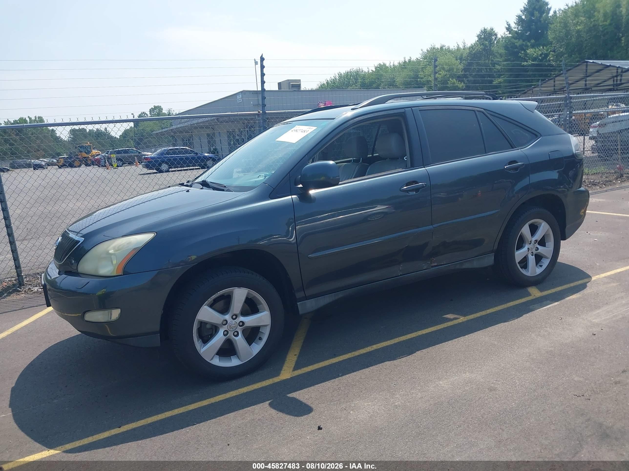2007 Lexus Rx 350   Gray vin: 2T2HK31U37C042643