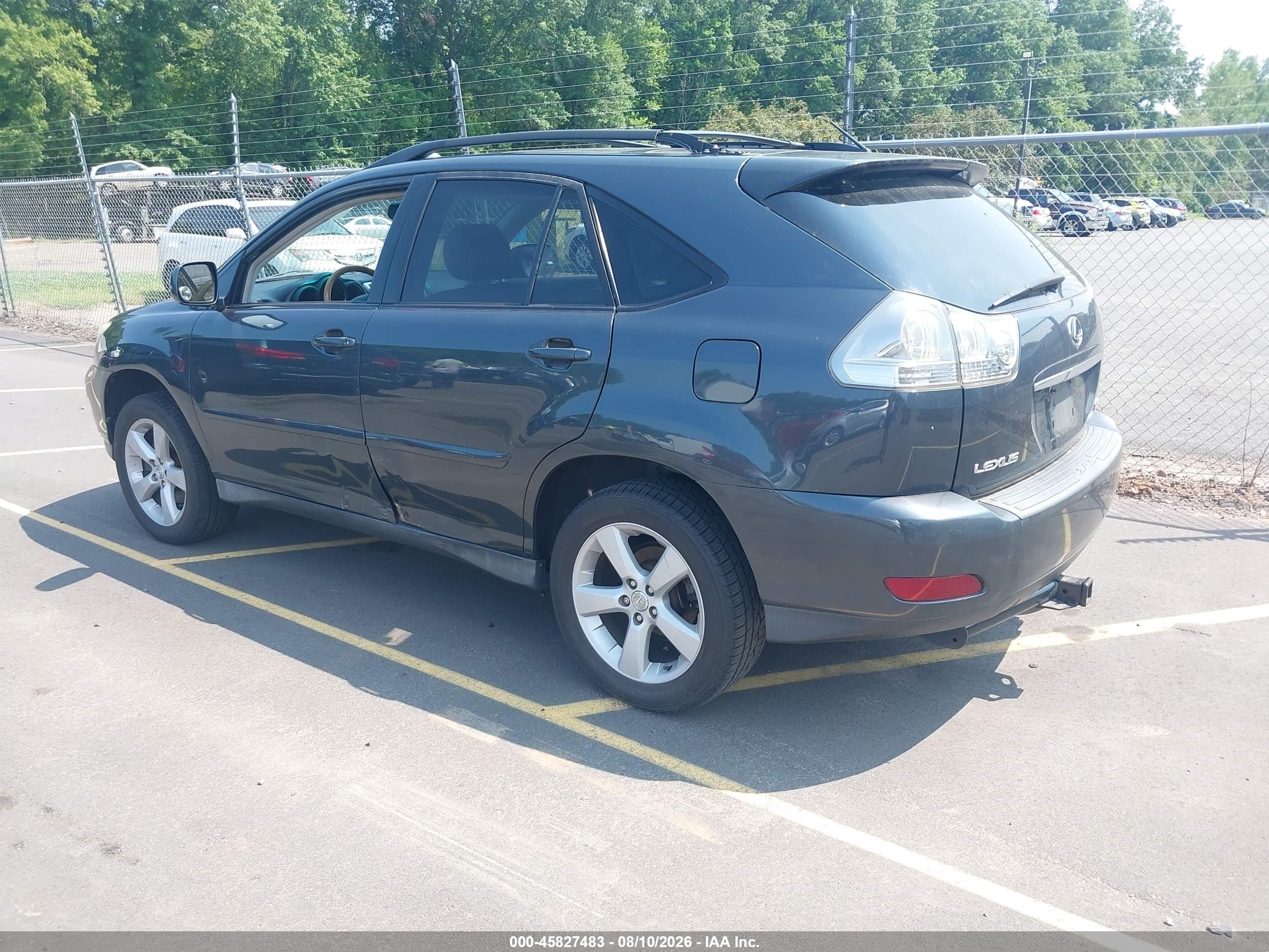 2007 Lexus Rx 350   Gray vin: 2T2HK31U37C042643