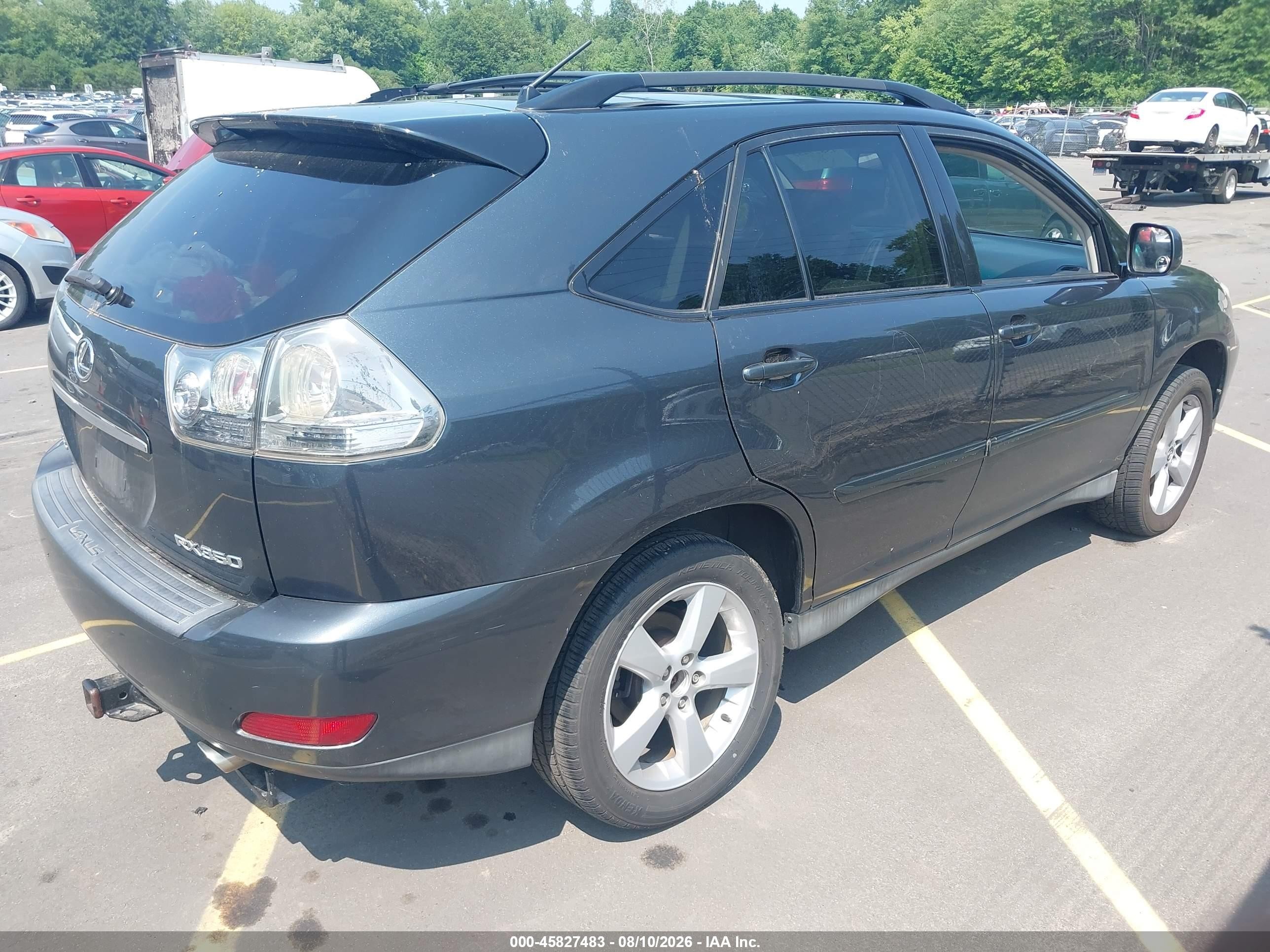 2007 Lexus Rx 350   Gray vin: 2T2HK31U37C042643